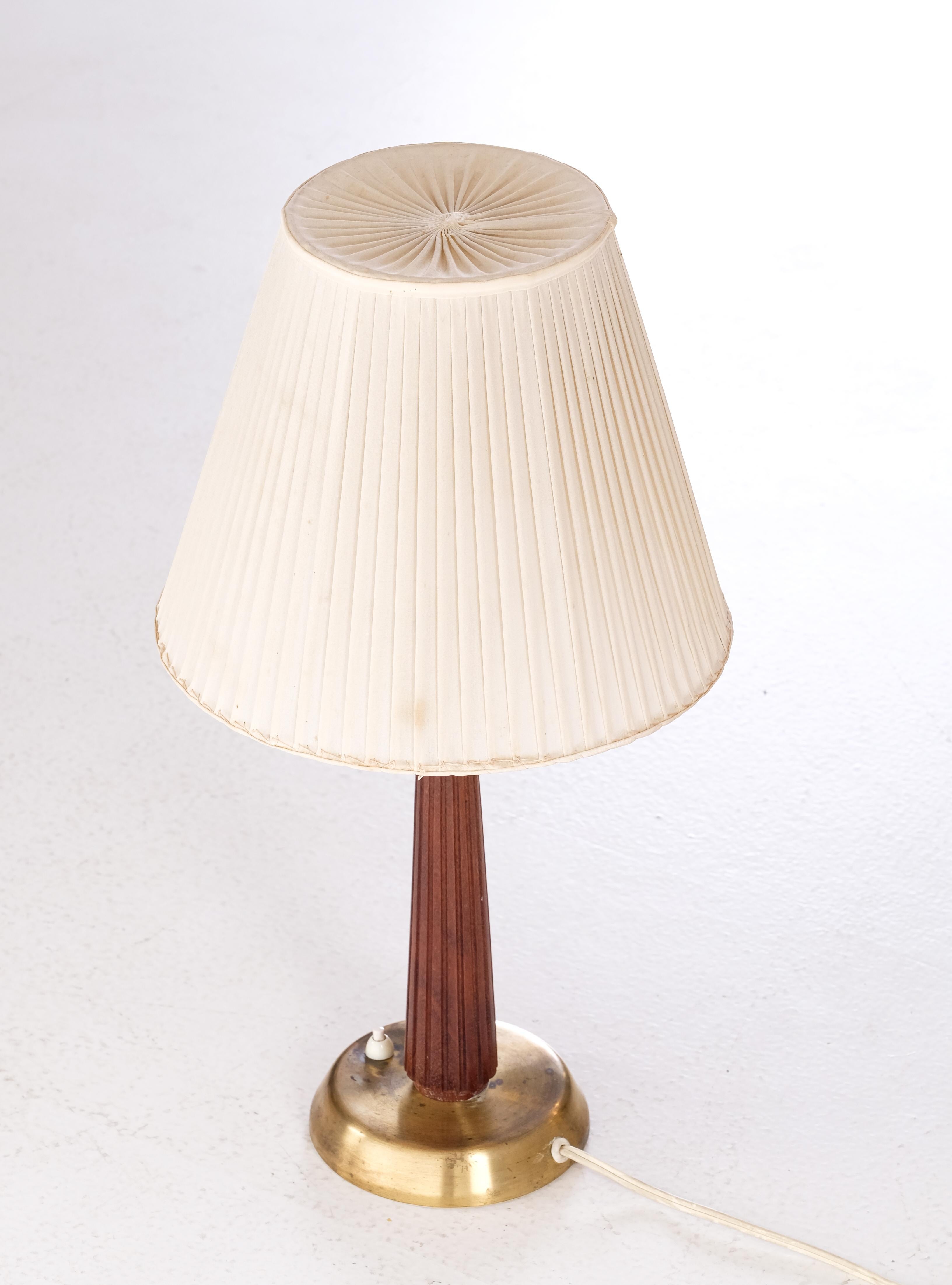 Swedish Hans Bergström table lamp by ASEA, Sweden, 1950s For Sale