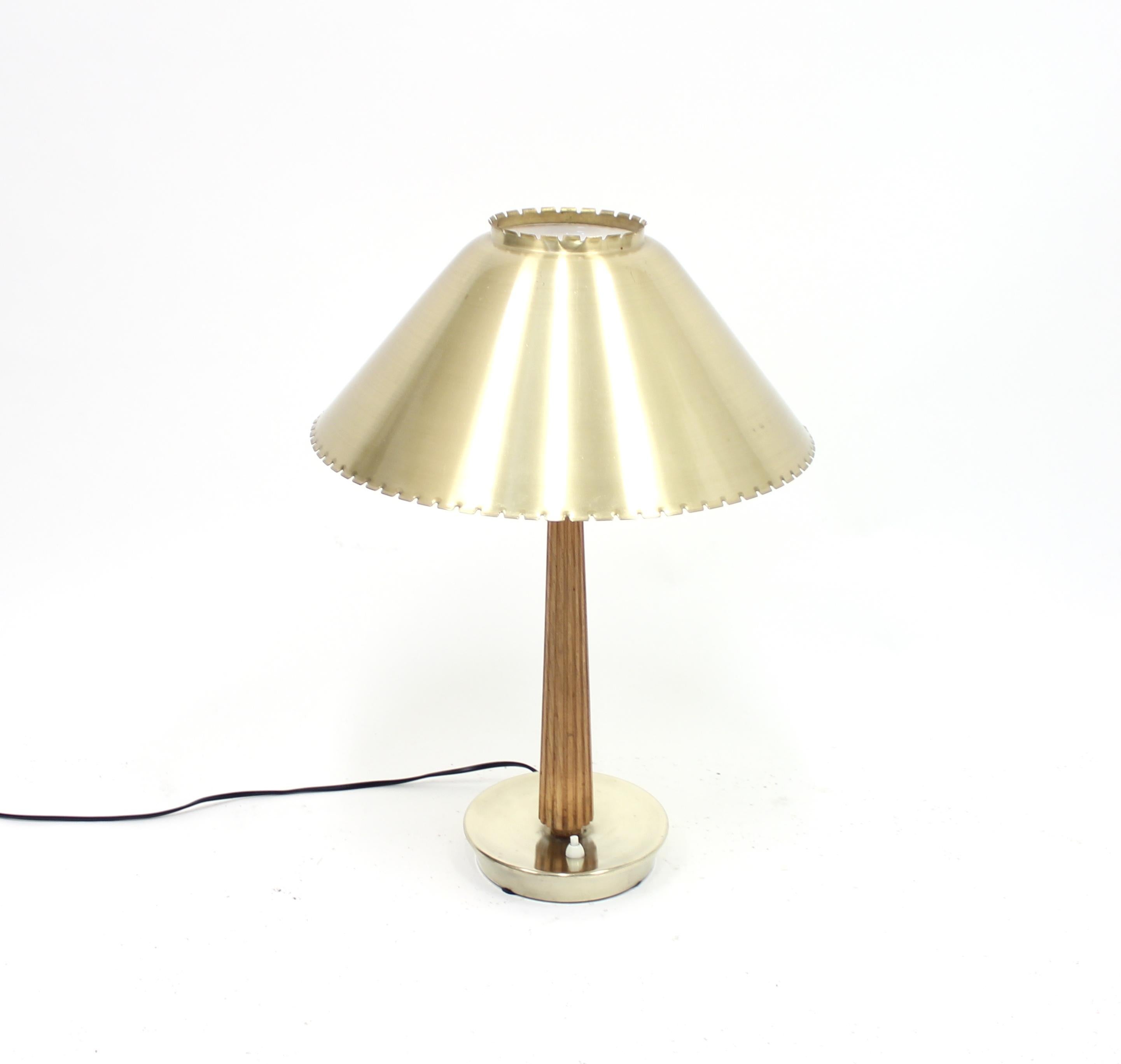 Scandinavian Modern Hans Bergström, Table Lamp for ASEA, 1950s