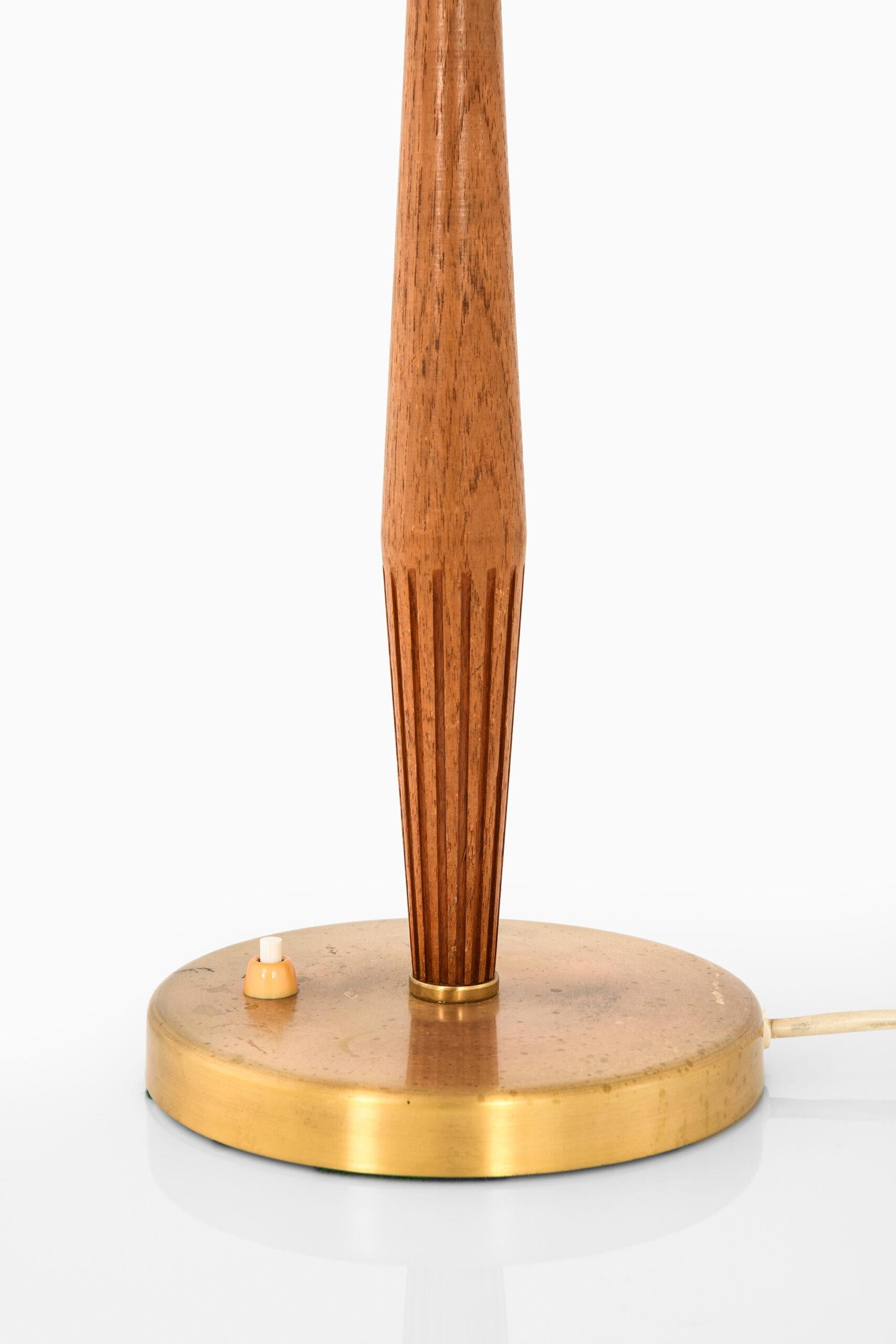 Scandinavian Modern Hans Bergström Table Lamp Produced by ASEA in Sweden For Sale