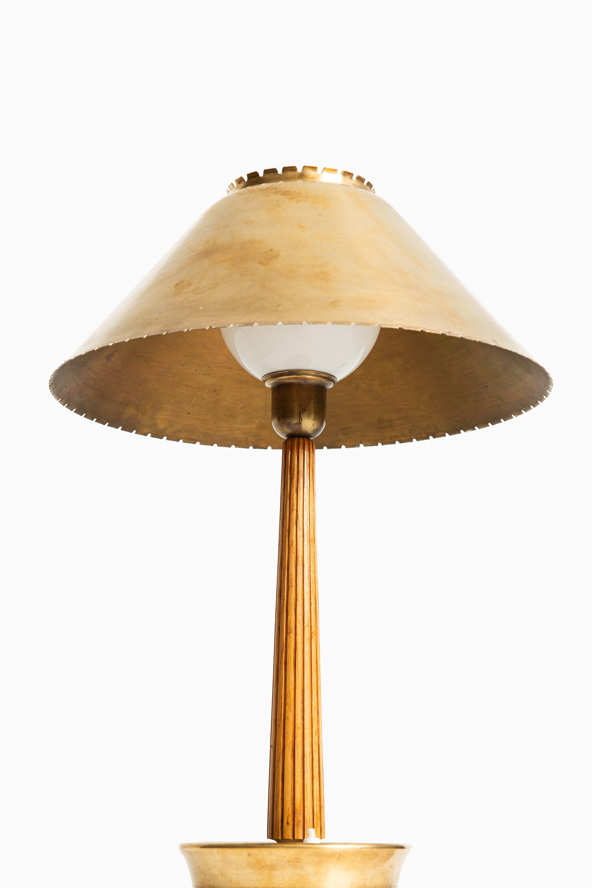 Swedish Hans Bergström Table Lamp Produced by ASEA in Sweden