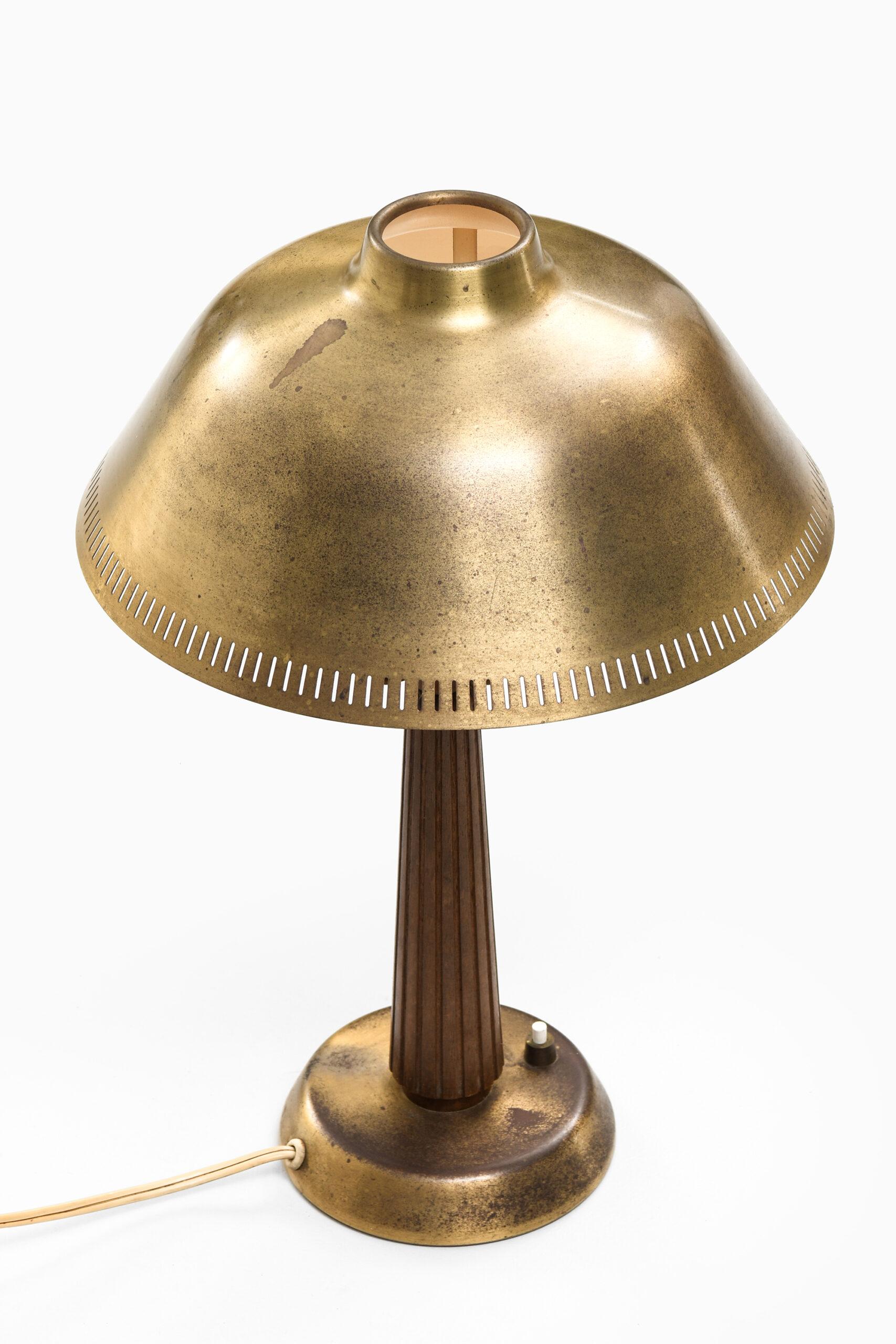 Mid-20th Century Hans Bergström Table Lamp Produced by ASEA in Sweden For Sale