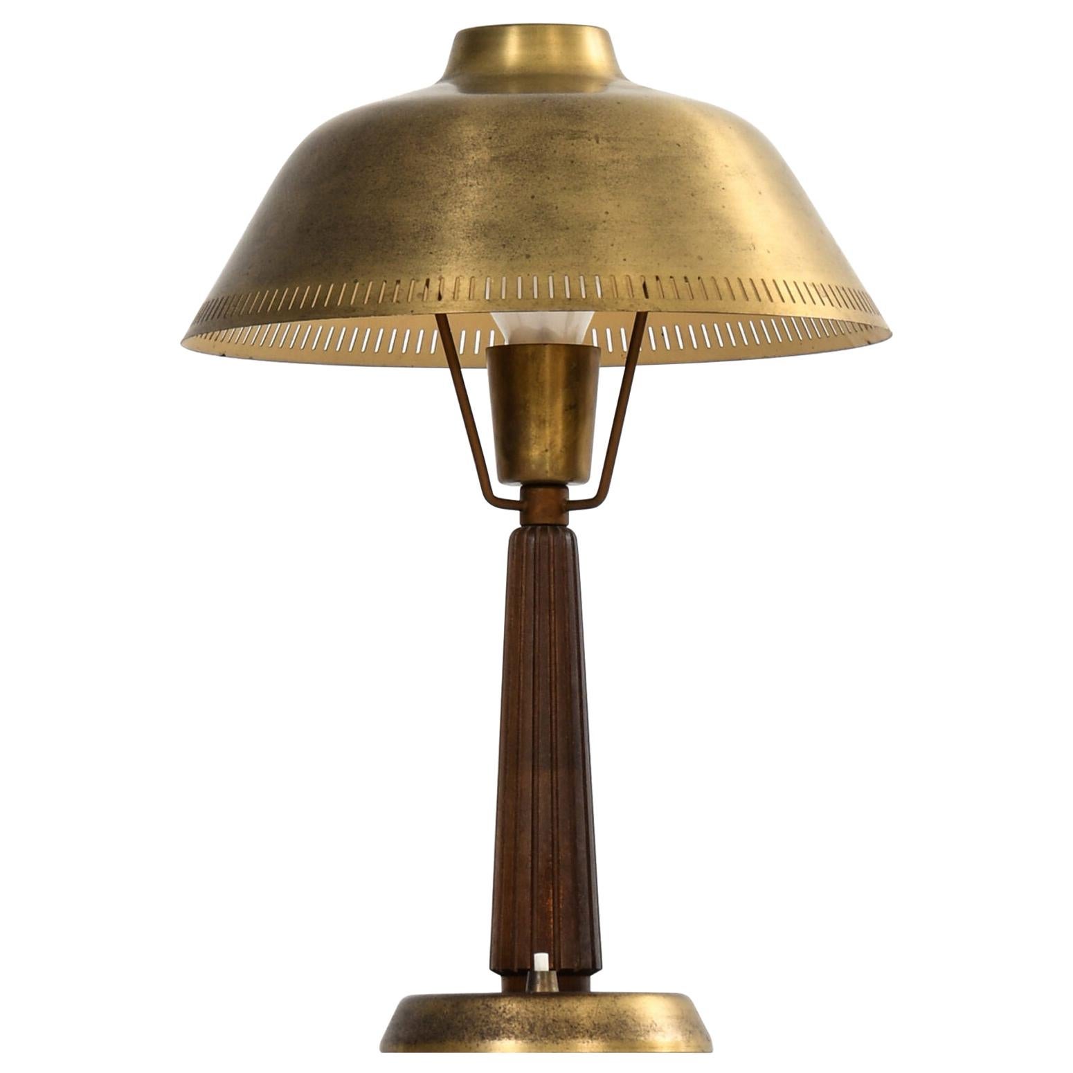 Hans Bergström Table Lamp Produced by ASEA in Sweden For Sale