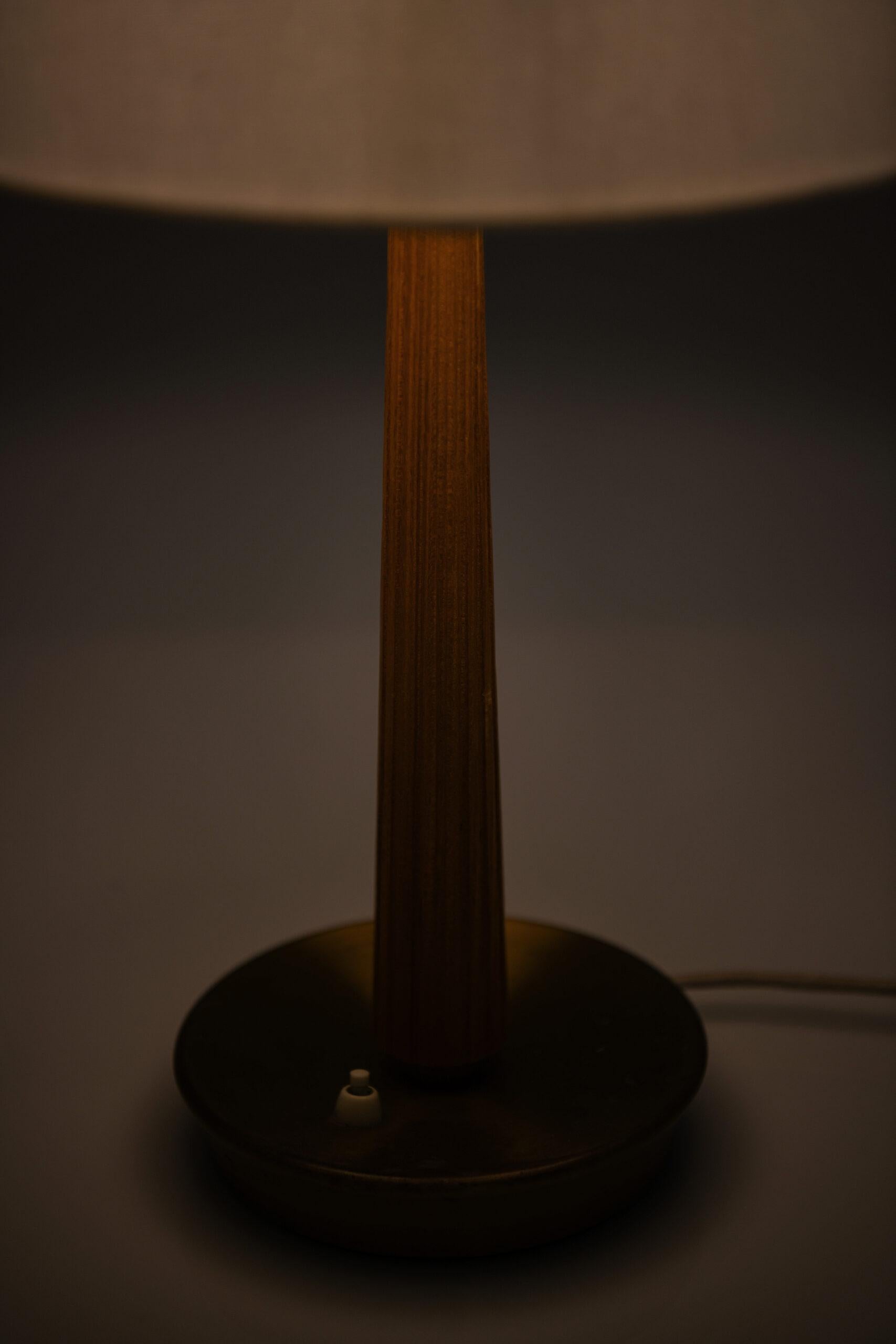 Lampes de table Hans Bergstrm produites par l'ASIA en Suède 1