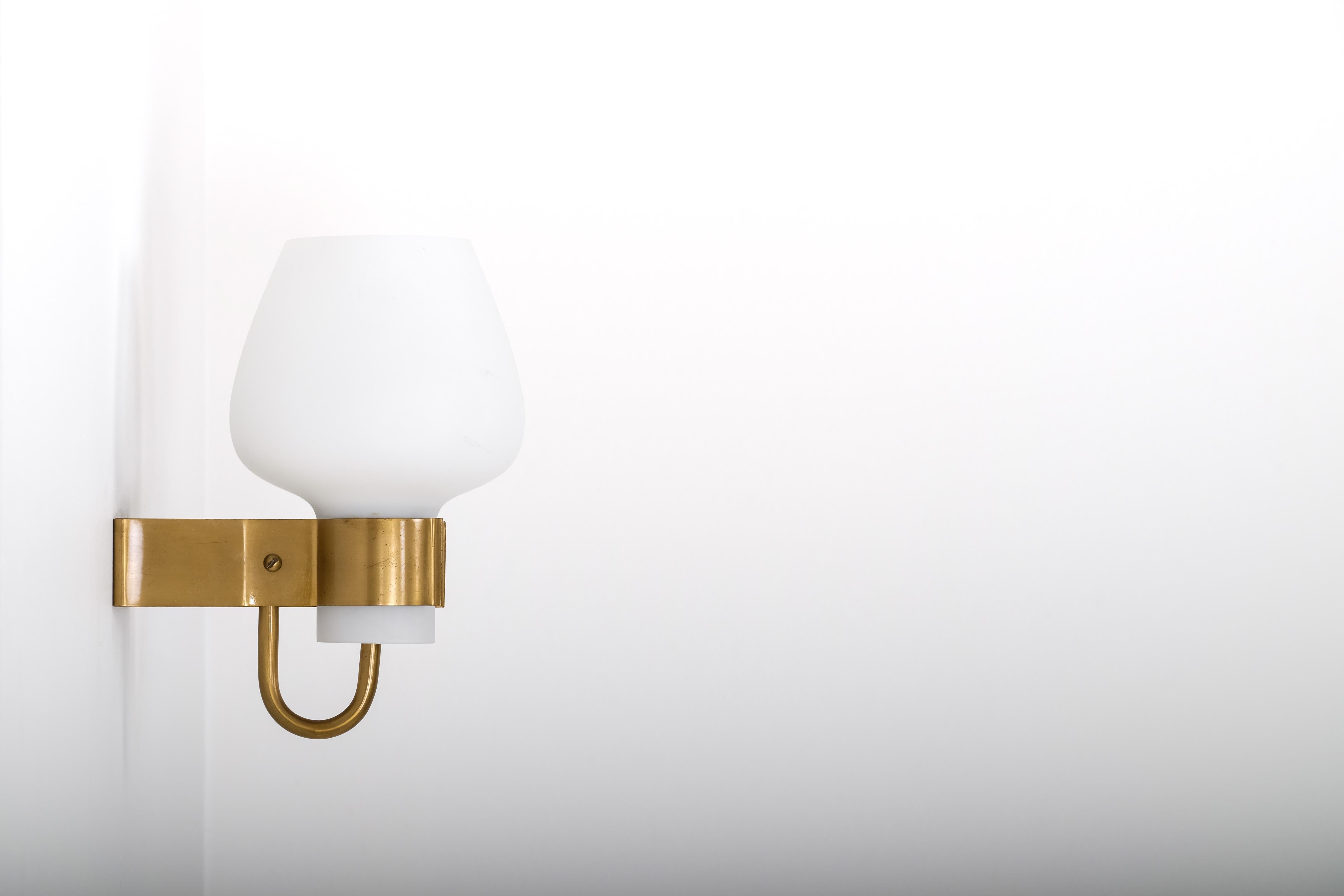 Lámpara de pared Hans Bergström Model 397, años 50 mediados del siglo XX en venta
