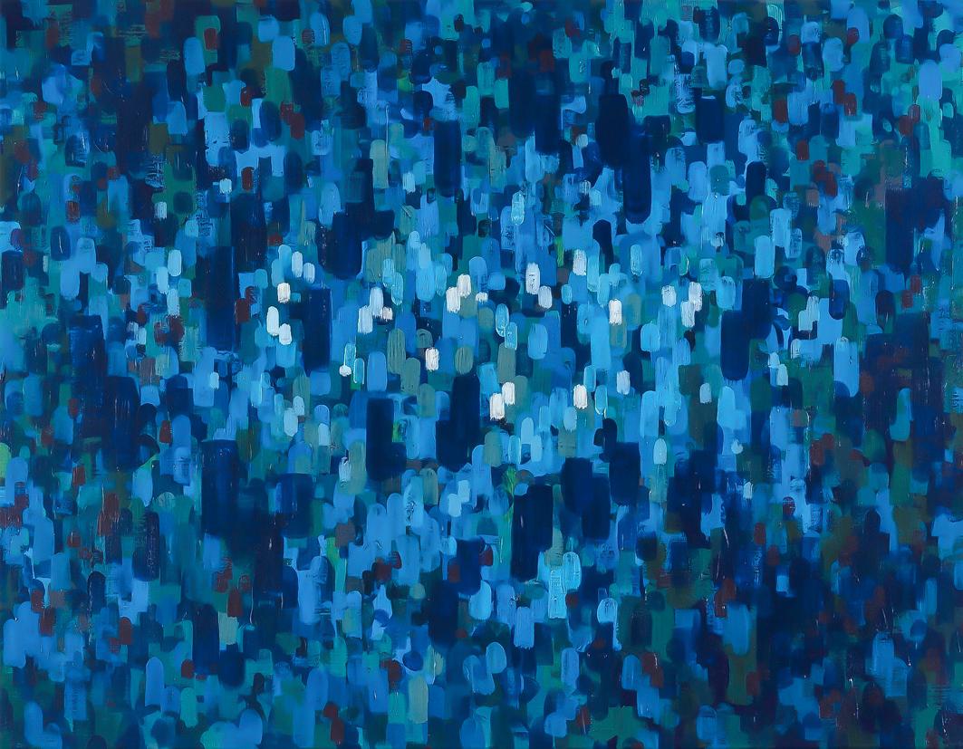 Figurative Painting di Hans Bohlmann - Winterholz