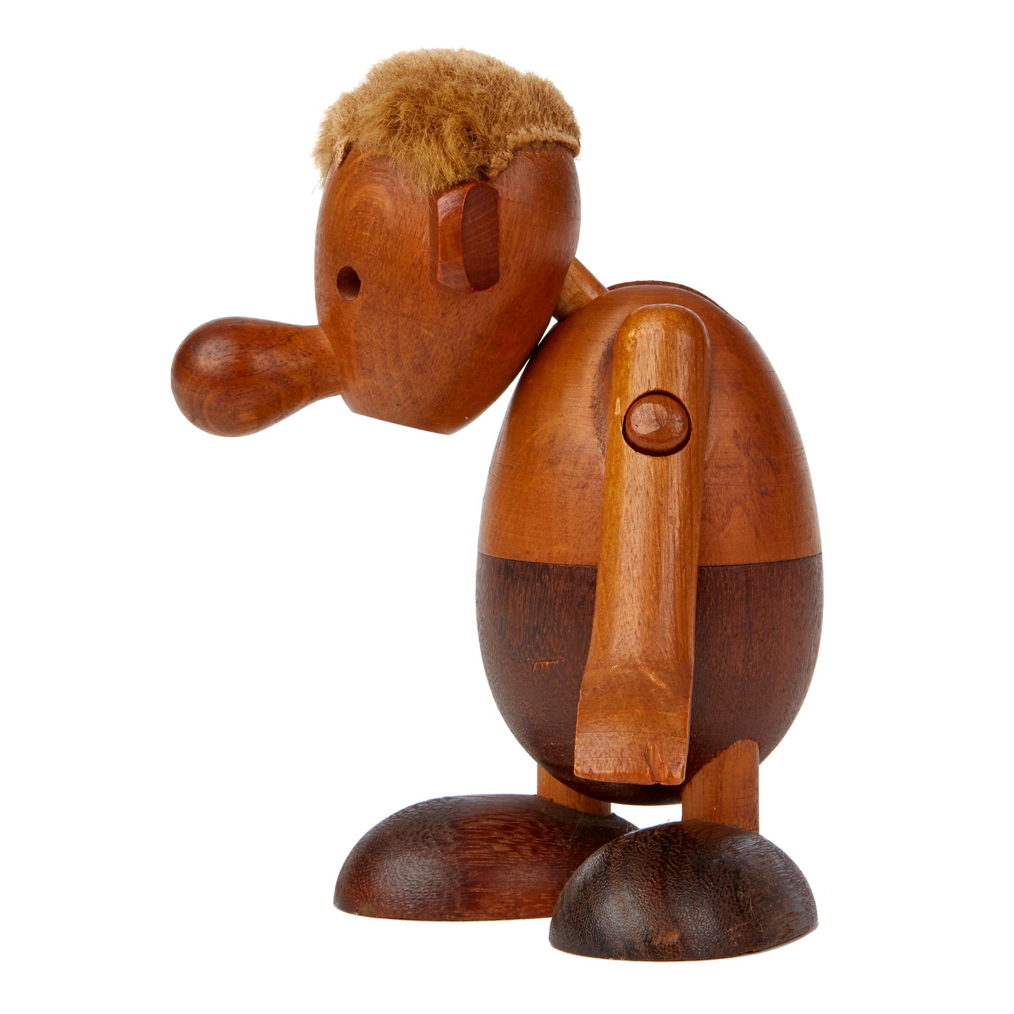 Mid-Century Modern Hans Bolling Danish Strit Wooden Toy for Oskov & Co., circa 1954