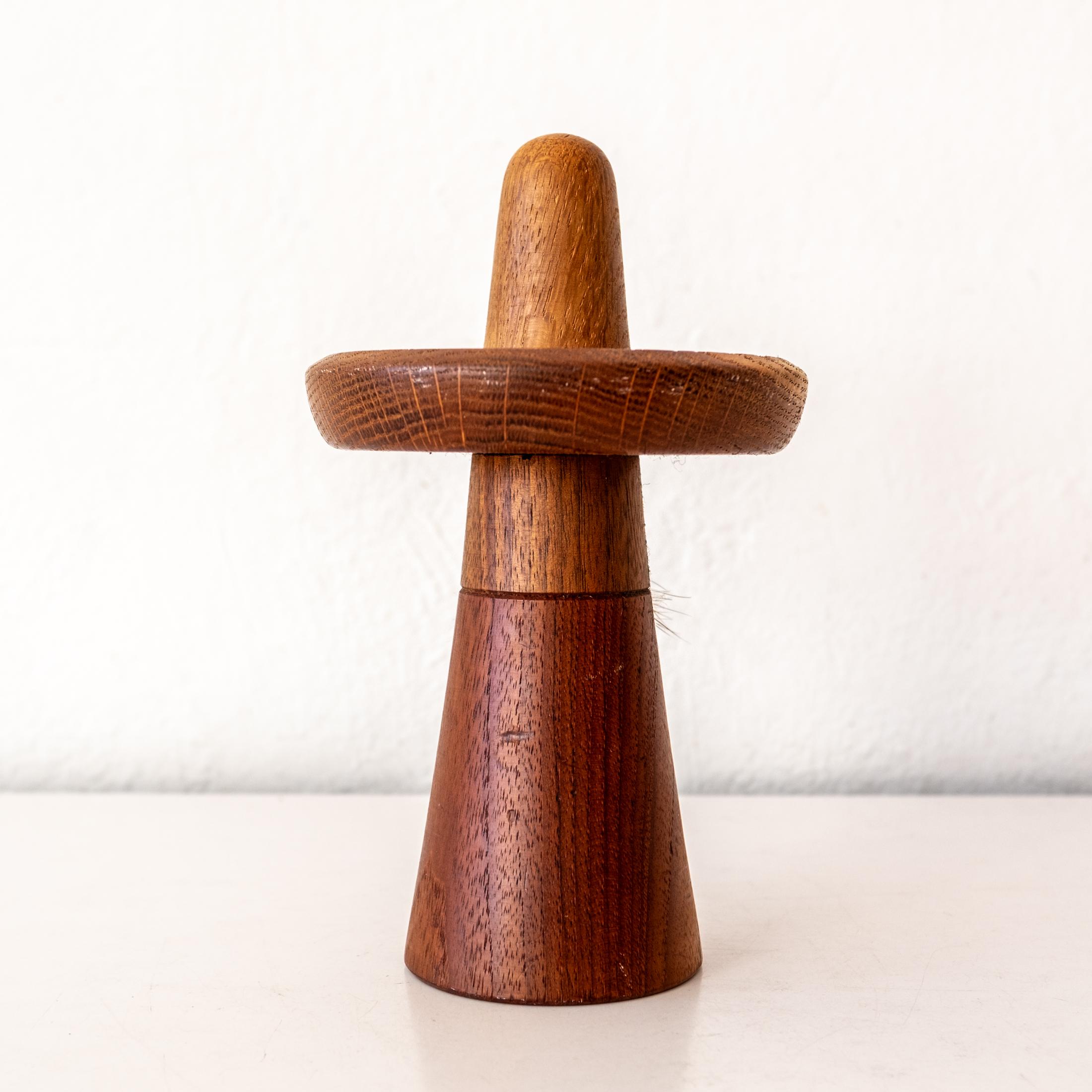 Mid-20th Century Hans Bolling Orskov & CO Teak and Beech Danish Modern Mexican Figure For Sale