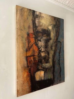 Ritratto astratto olandese contemporaneo extra large di Hans Bouman