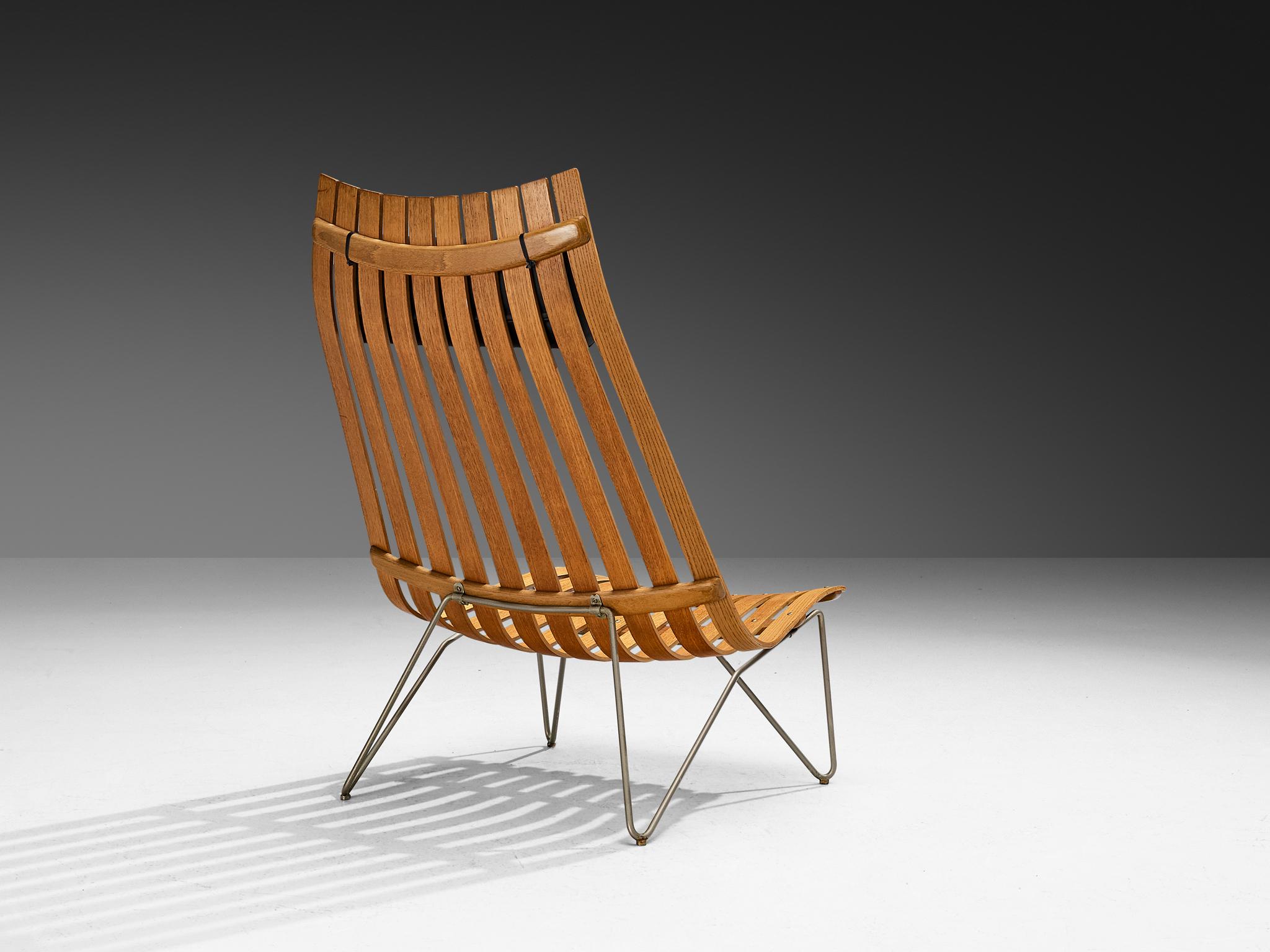 Mid-20th Century Hans Brattrud for Hove Møbler 'Scandia' Lounge Chair in Teak For Sale