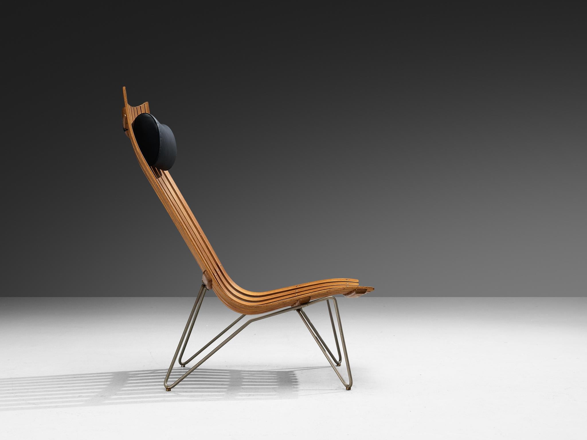 Hans Brattrud for Hove Møbler 'Scandia' Lounge Chair in Teak For Sale 2