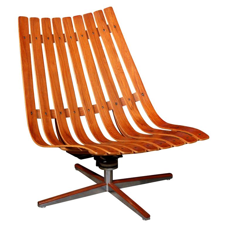 Hans Brattrud Pivot Lounge Chair for Hove