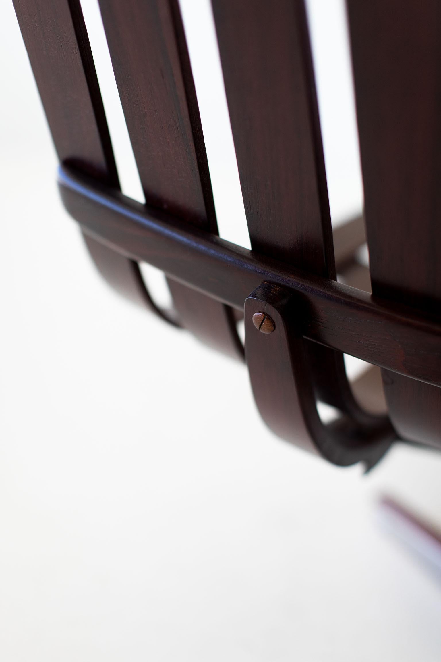 Hans Brattrud fauteuil de salon en bois de rose pour Hove Mobler en vente 1