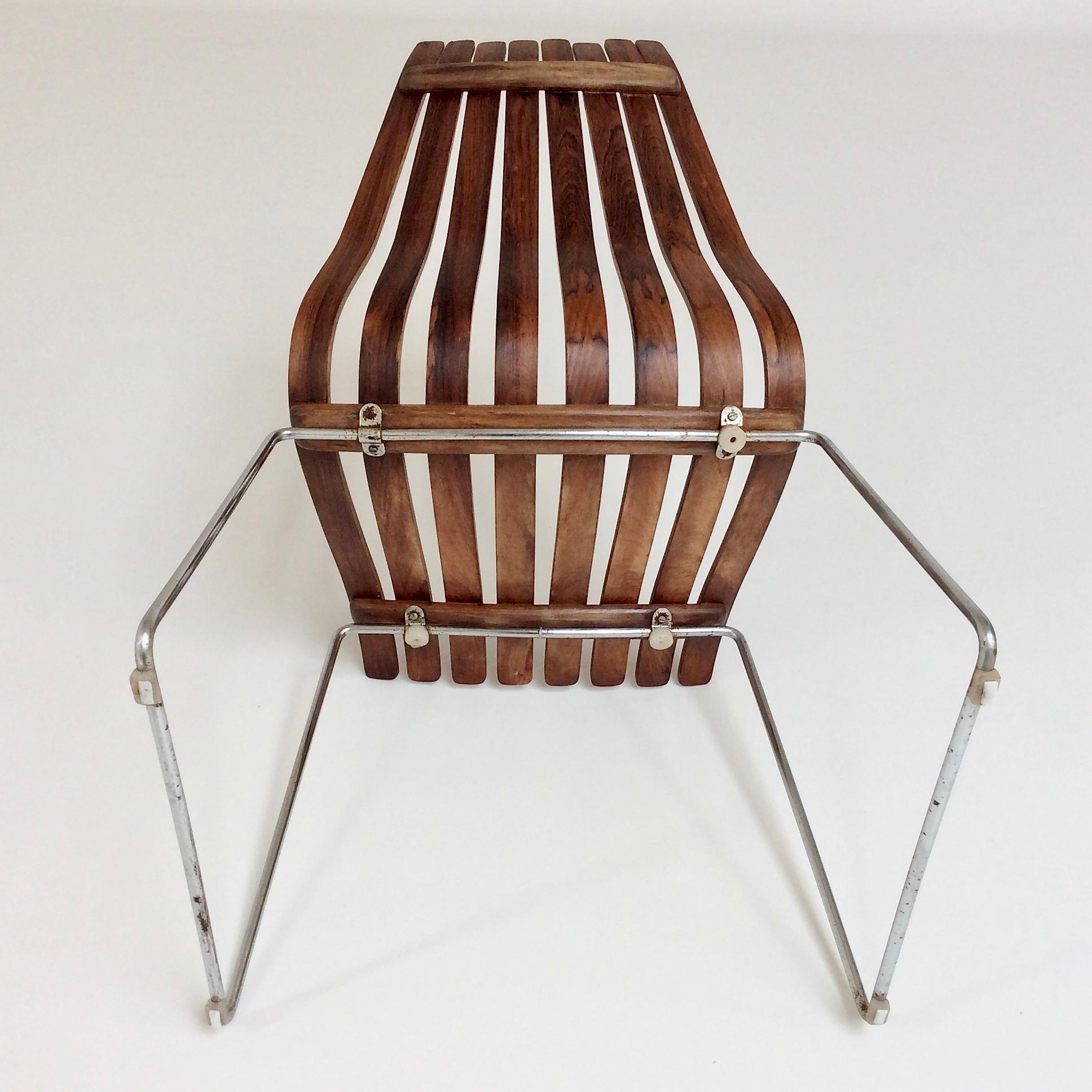 Hans Brattrud Scandia Chair for Hove Mobler, circa 1956, Norway 3