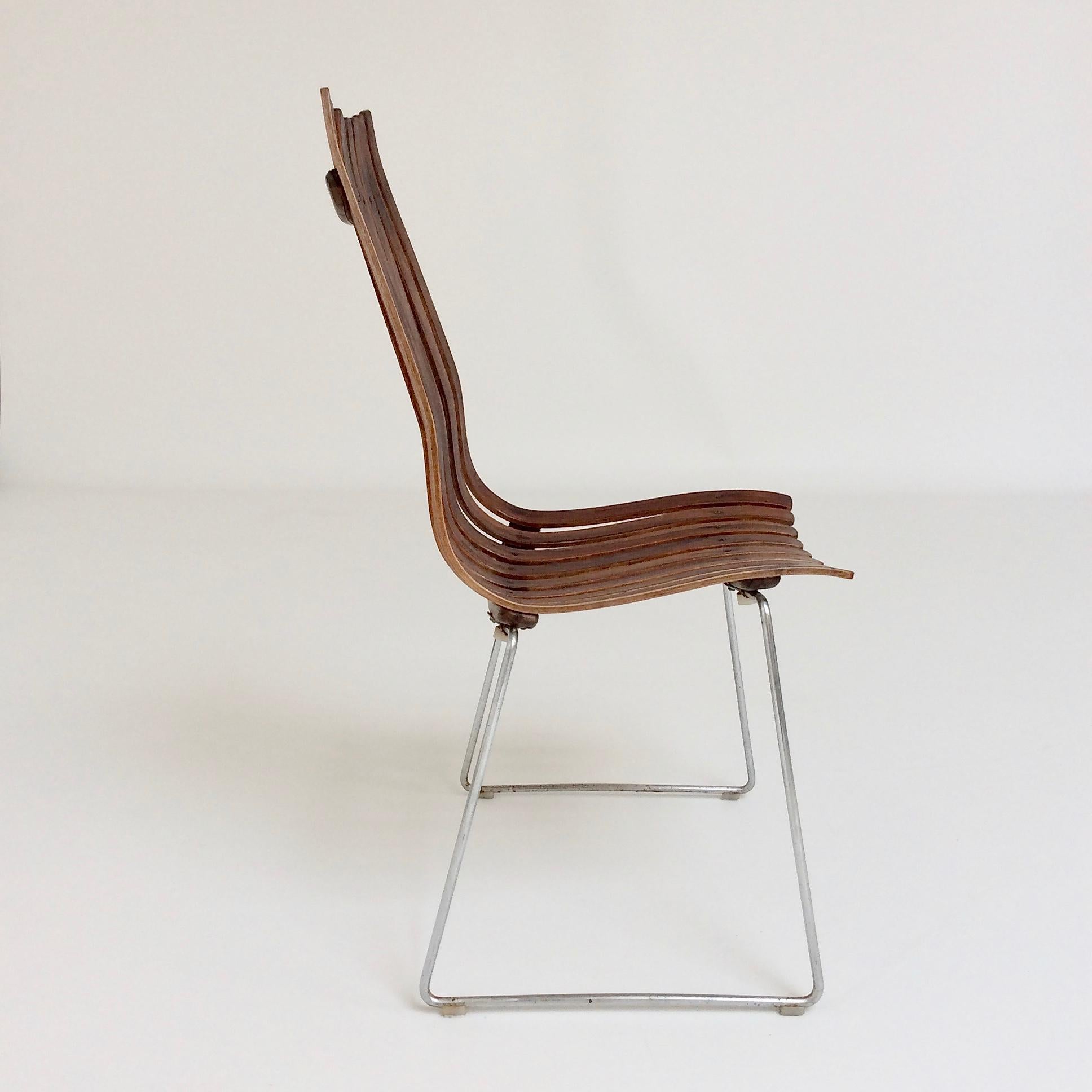 Hans Brattrud Scandia Chair for Hove Mobler, circa 1956, Norway 6