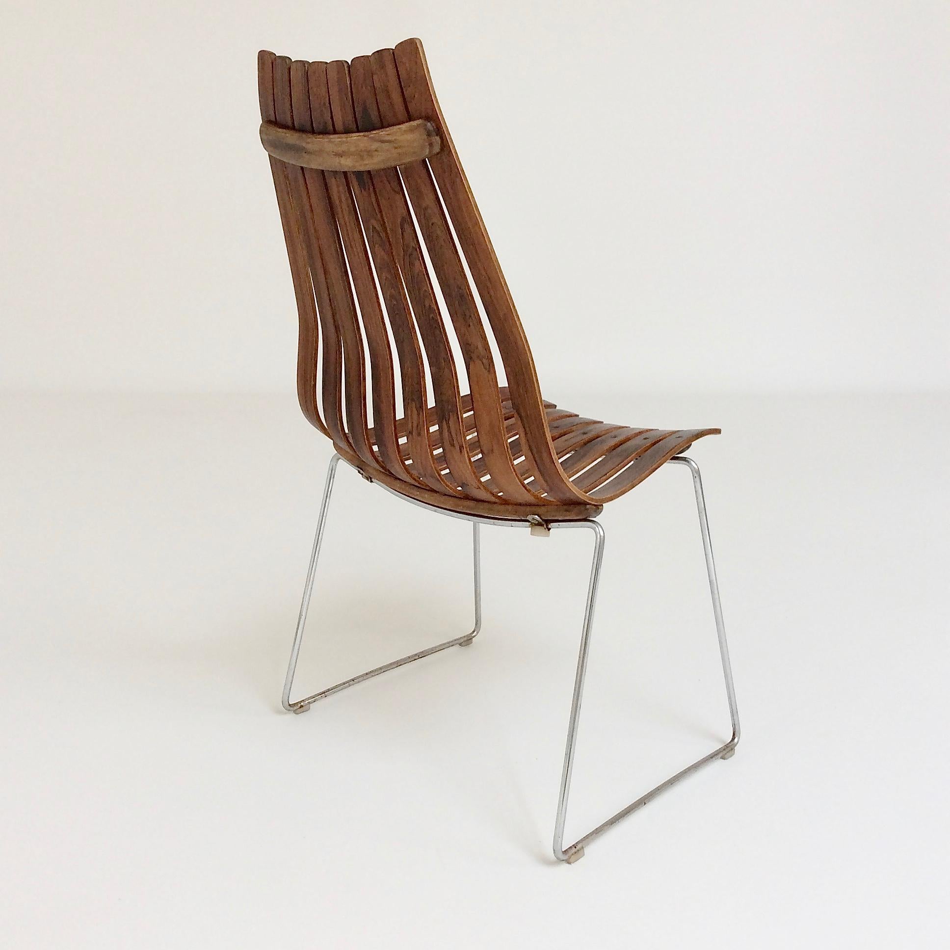 Hans Brattrud Scandia Chair for Hove Mobler, circa 1956, Norway 2