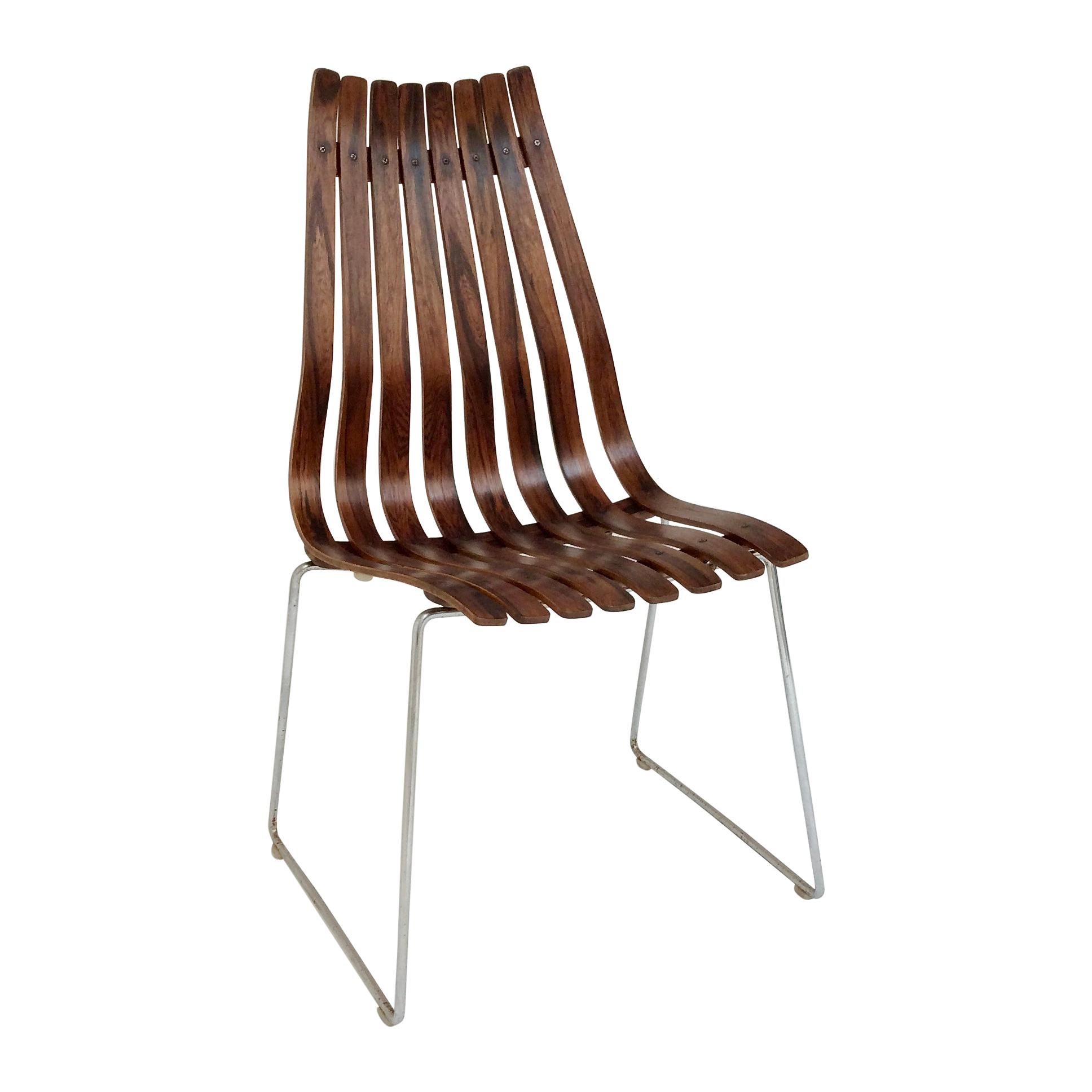Hans Brattrud Scandia Chair for Hove Mobler, circa 1956, Norway