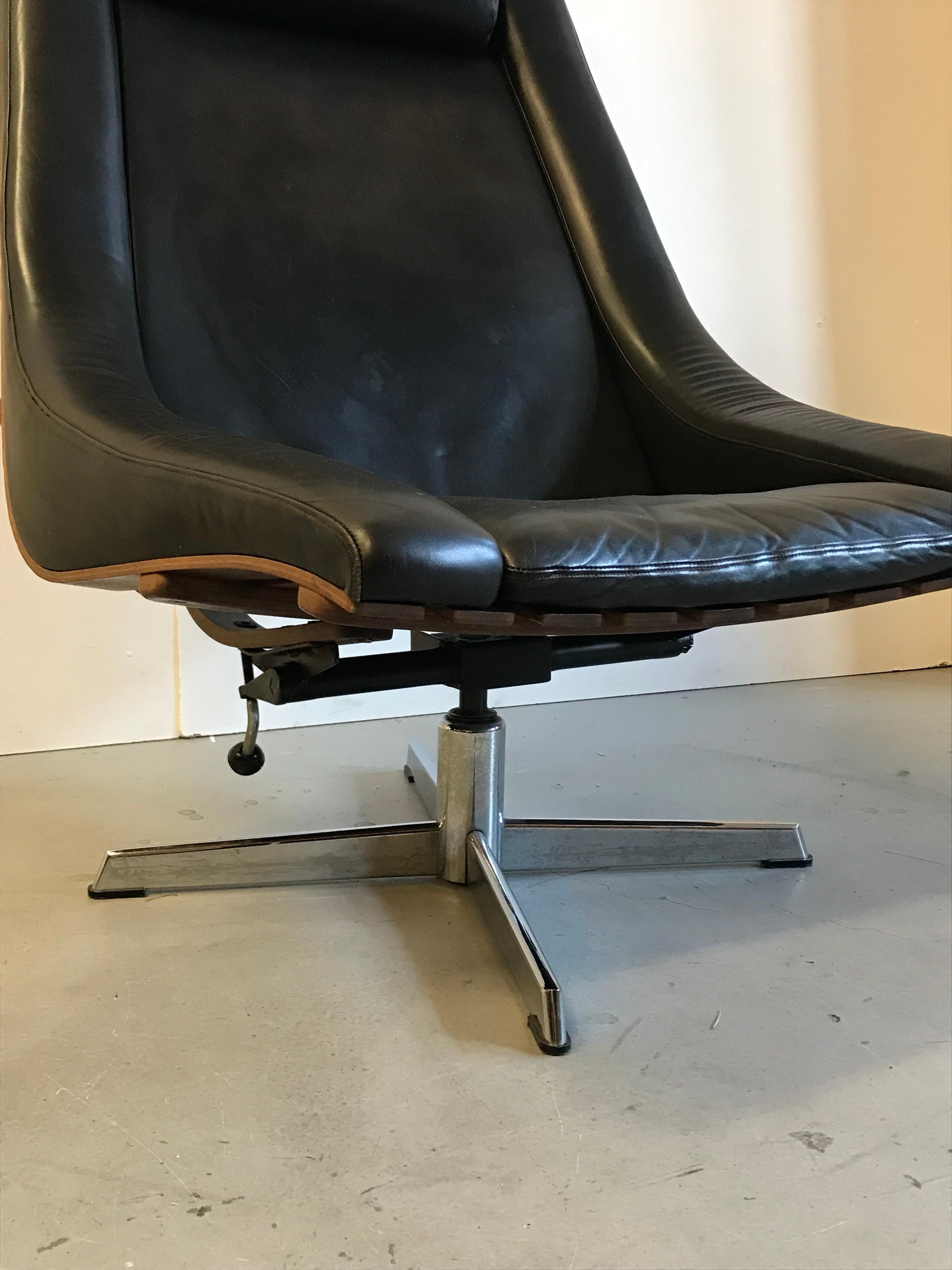 Hans Brattrud Scandia Lounge Chair Norwegisches Design im Angebot 4