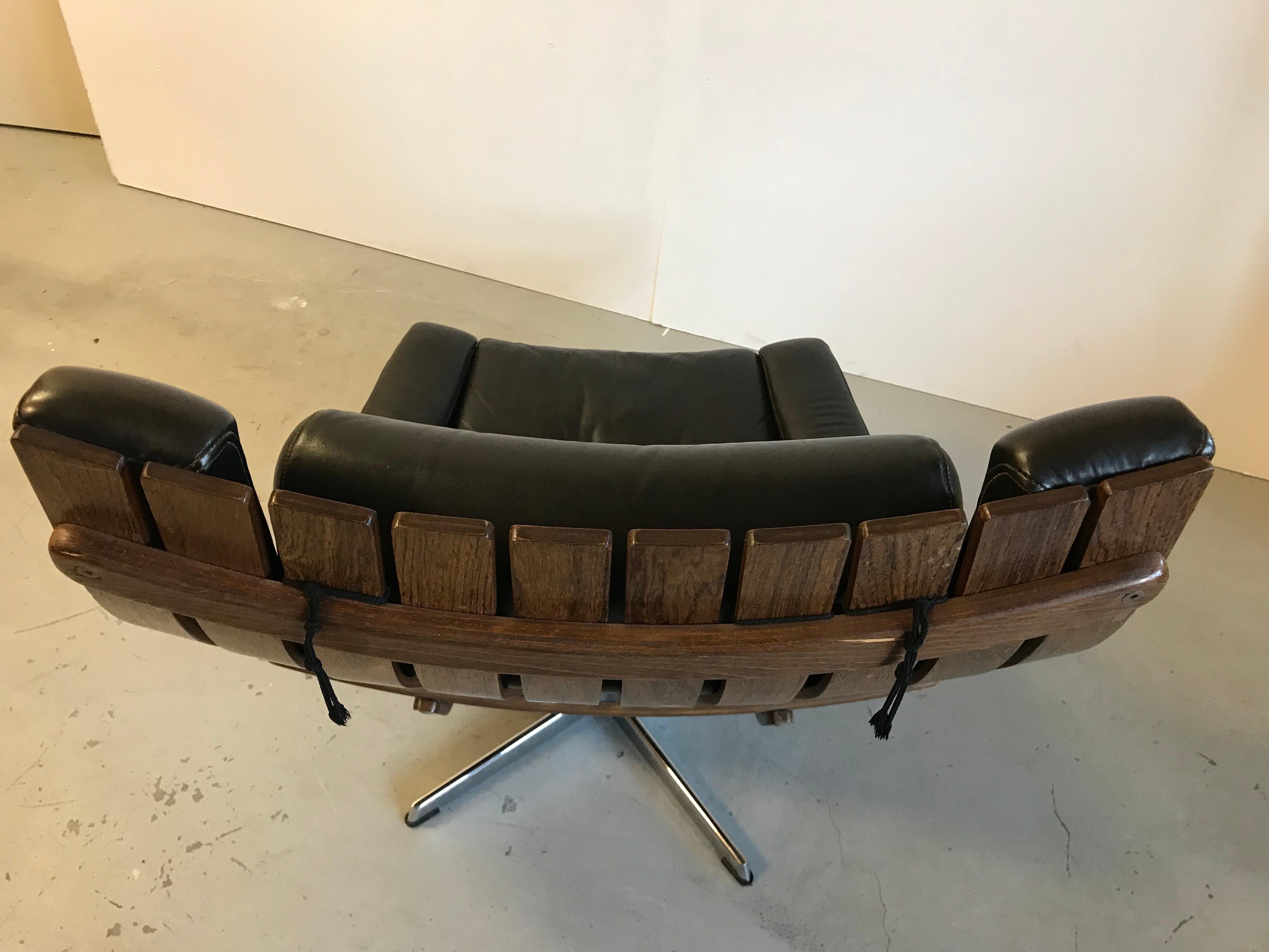 Plywood Hans Brattrud Scandia Lounge Chair Norwegian Design For Sale
