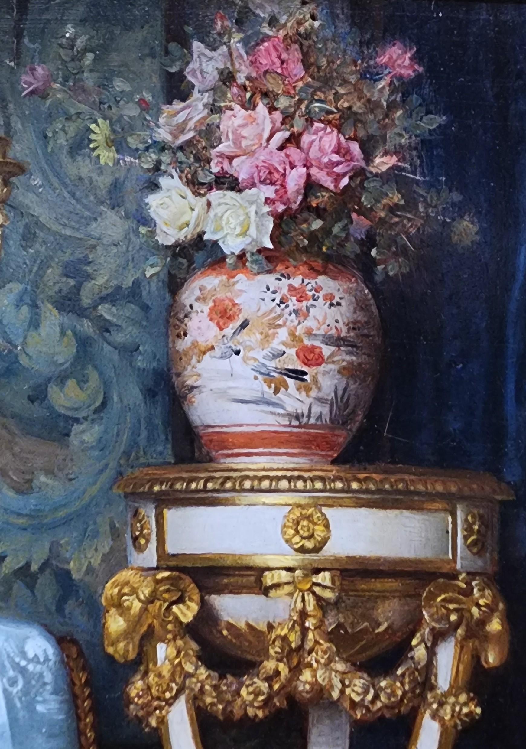 The Love Letter, Opulente Räume, Opulenz, Opulenz (Braun), Interior Painting, von Hans Buchner