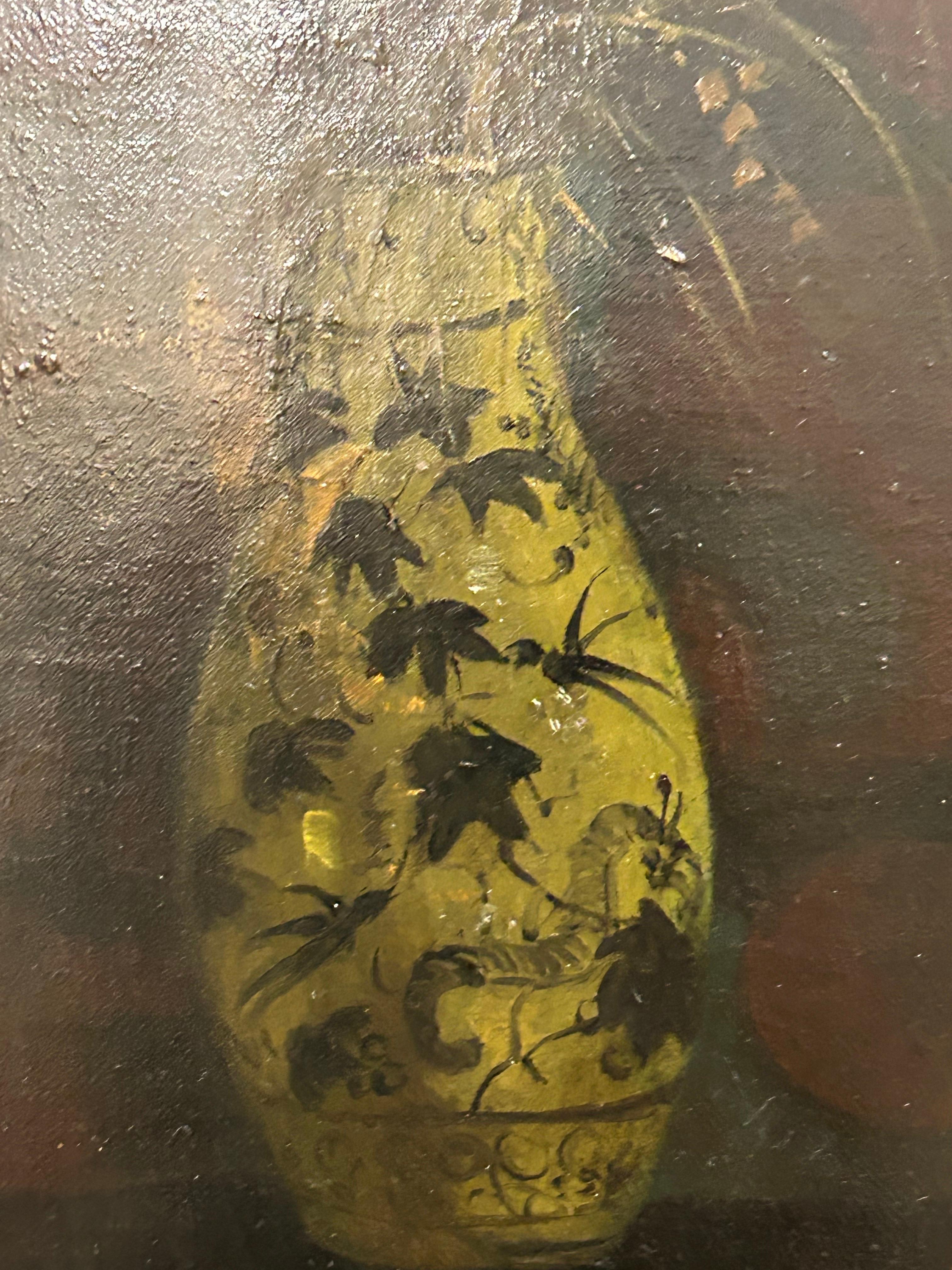 Hans Buchner . signiert 1896 Öl auf Leinwand .. 