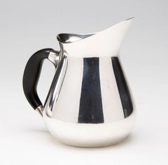 Hans Bunde Carl M Cohr Service à café danois du milieu du siècle en métal argenté