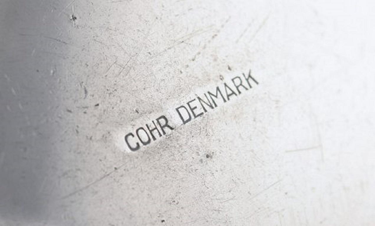 Late 20th Century Hans Bunde for Cohr 'Denmark' Stainless Steel Egg, Danish Design, 1970s
