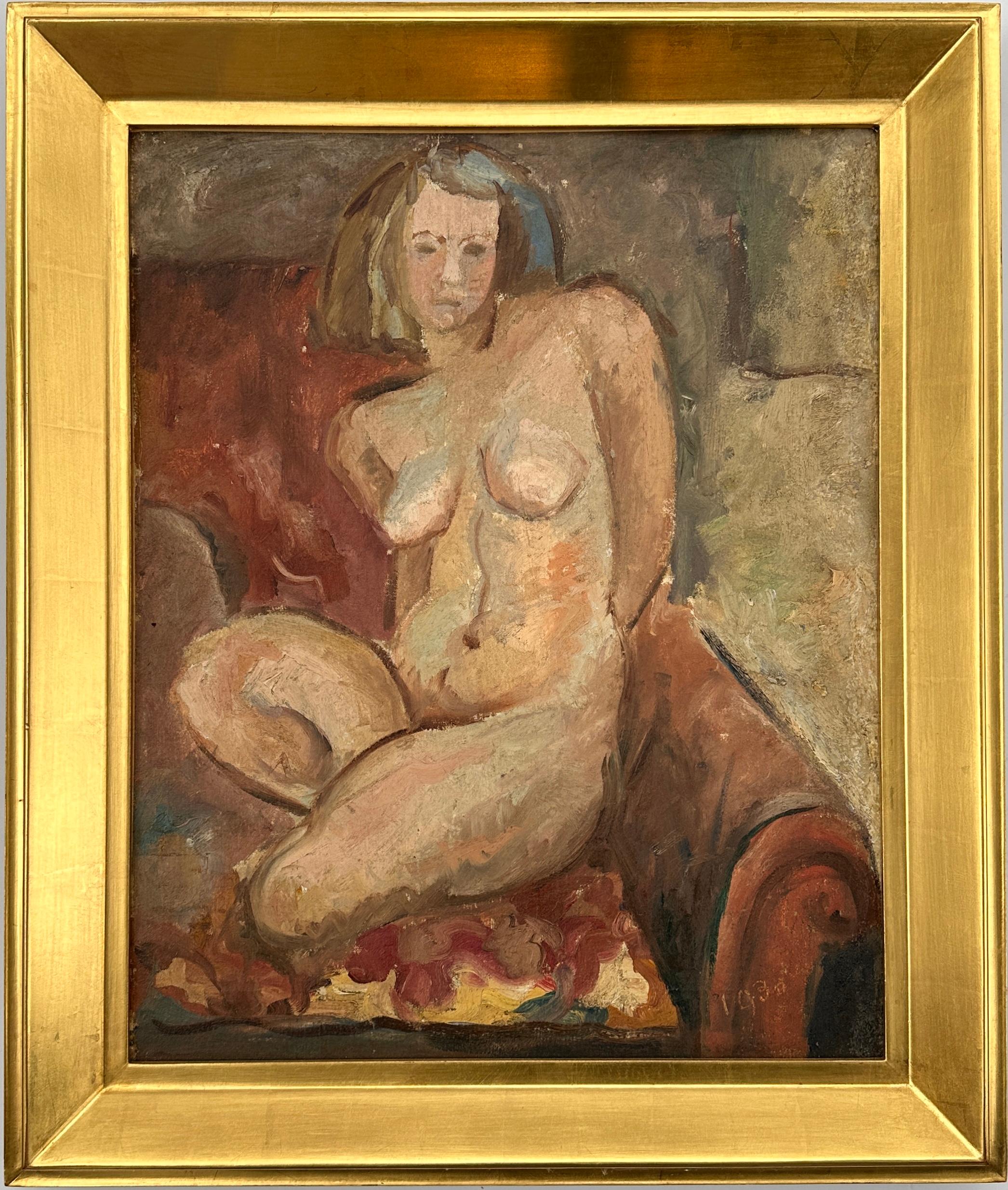 The Artist's Wife oil painting by Hans Burkhardt