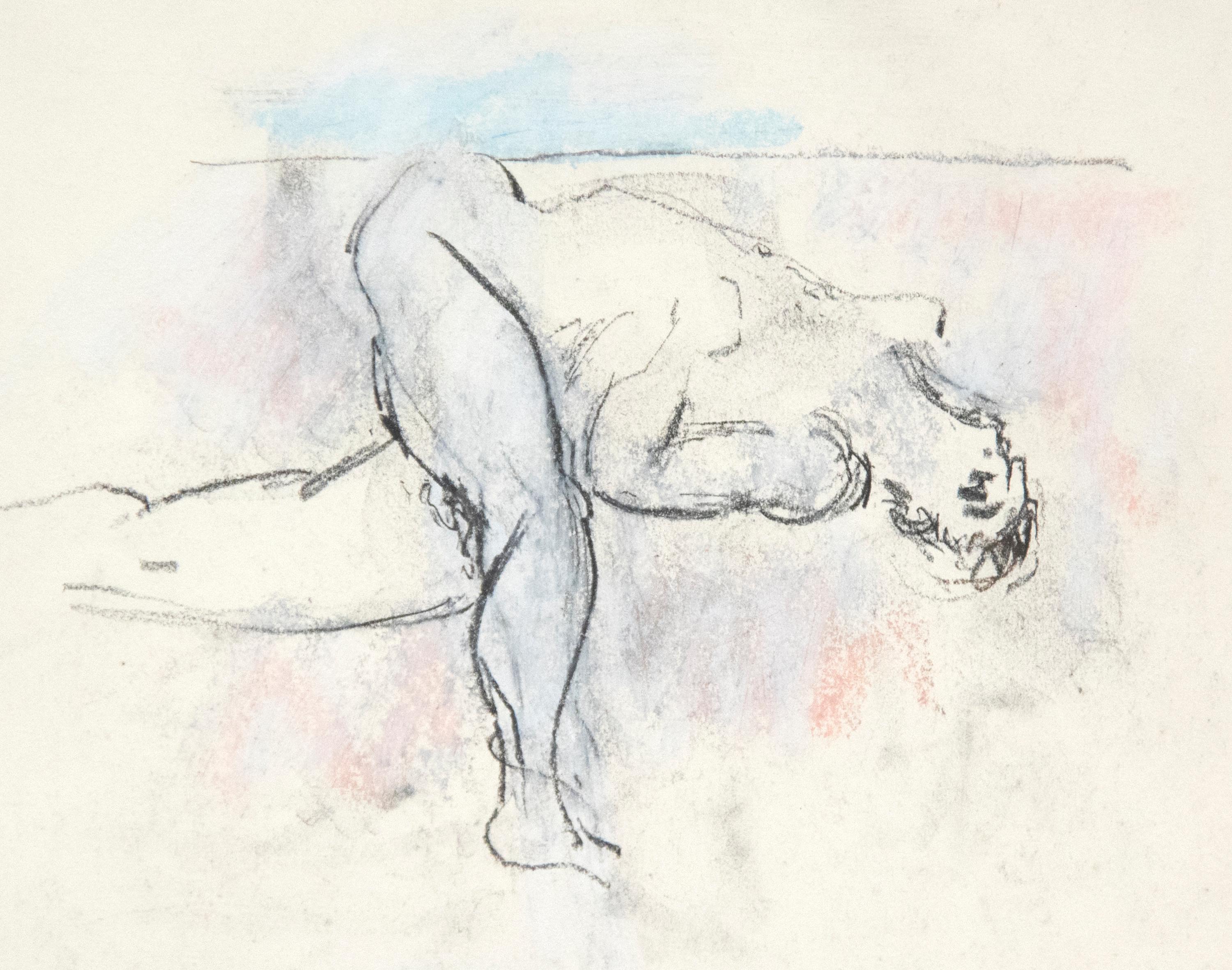 Senza titolo (Studio di figura astratta) in vendita 1