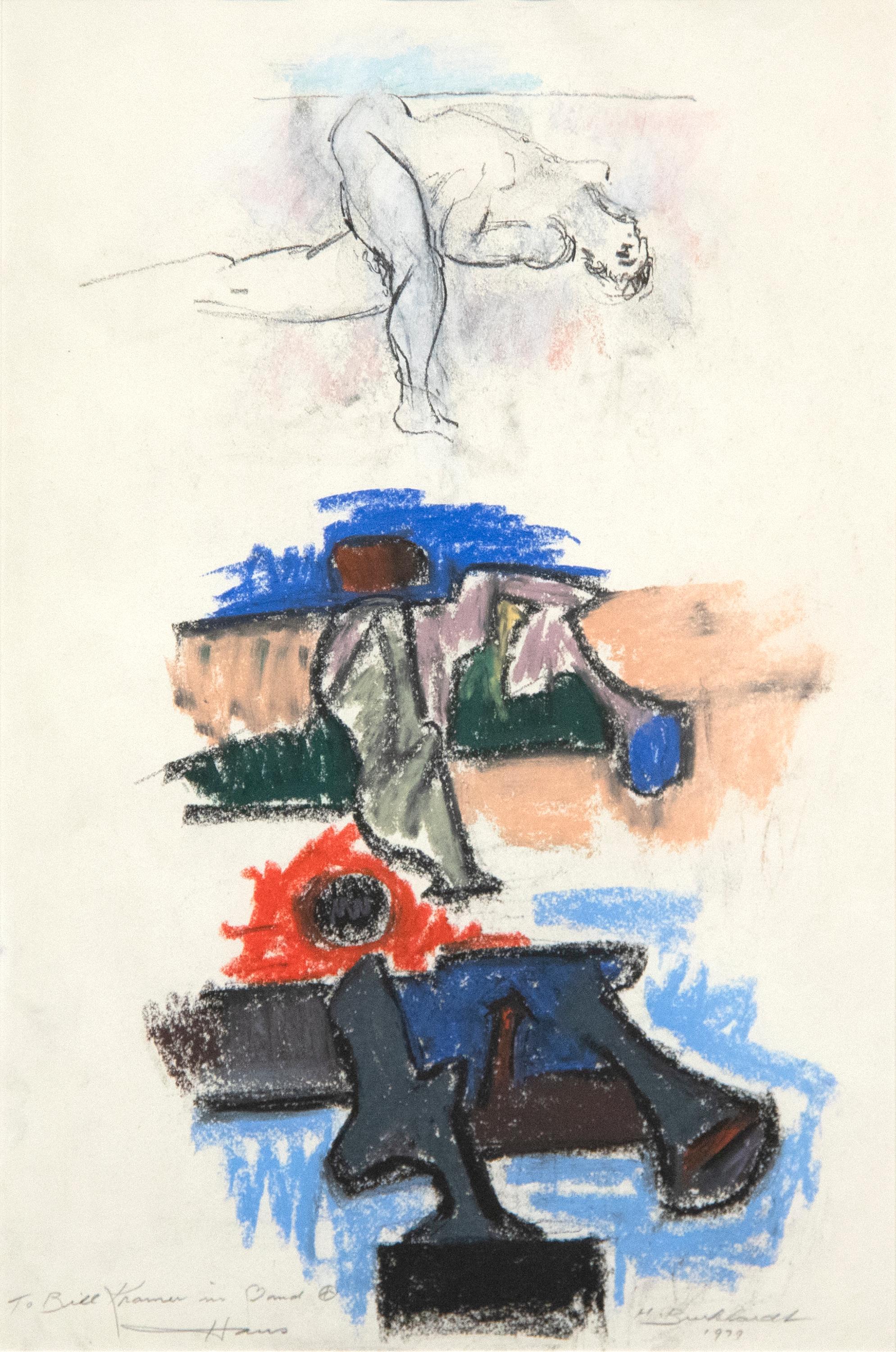 Sin título (Estudio de figura abstracta)
