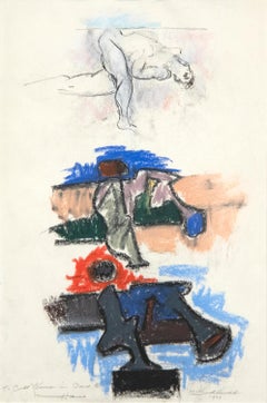 Sin título (Estudio de figura abstracta)