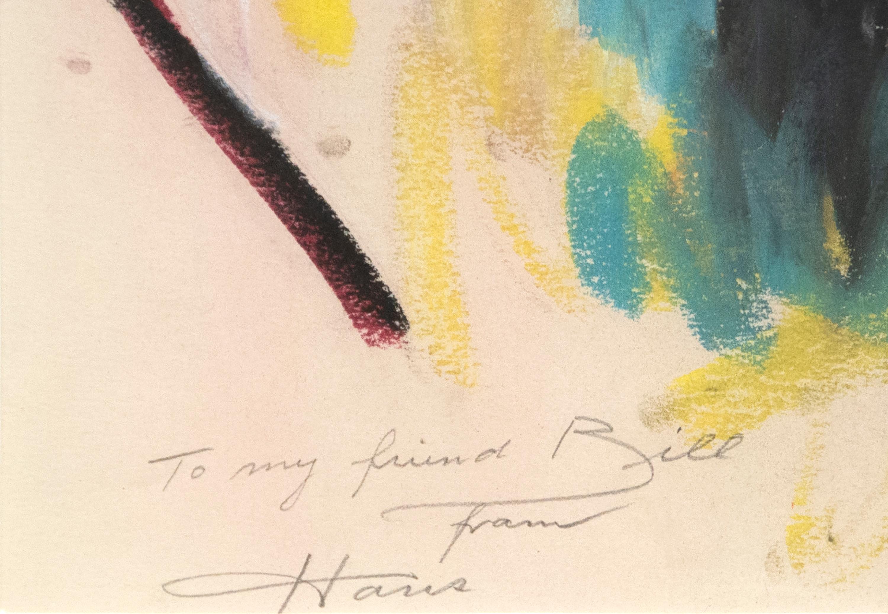 Senza titolo, Studio di figura - Painting Dopoguerra di Hans Burkhardt
