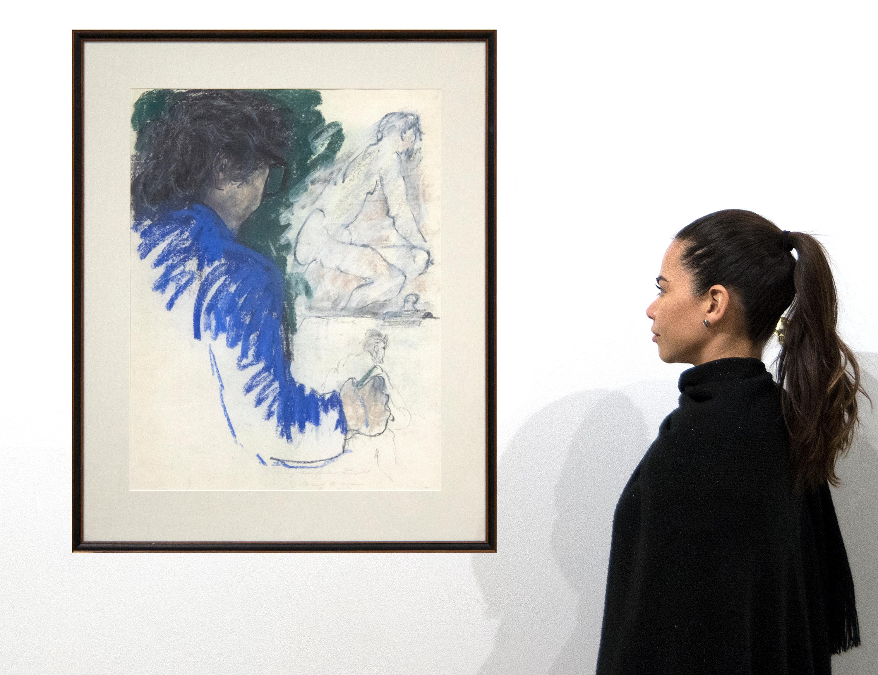 Sin título, retrato de artista en el estudio en venta 3