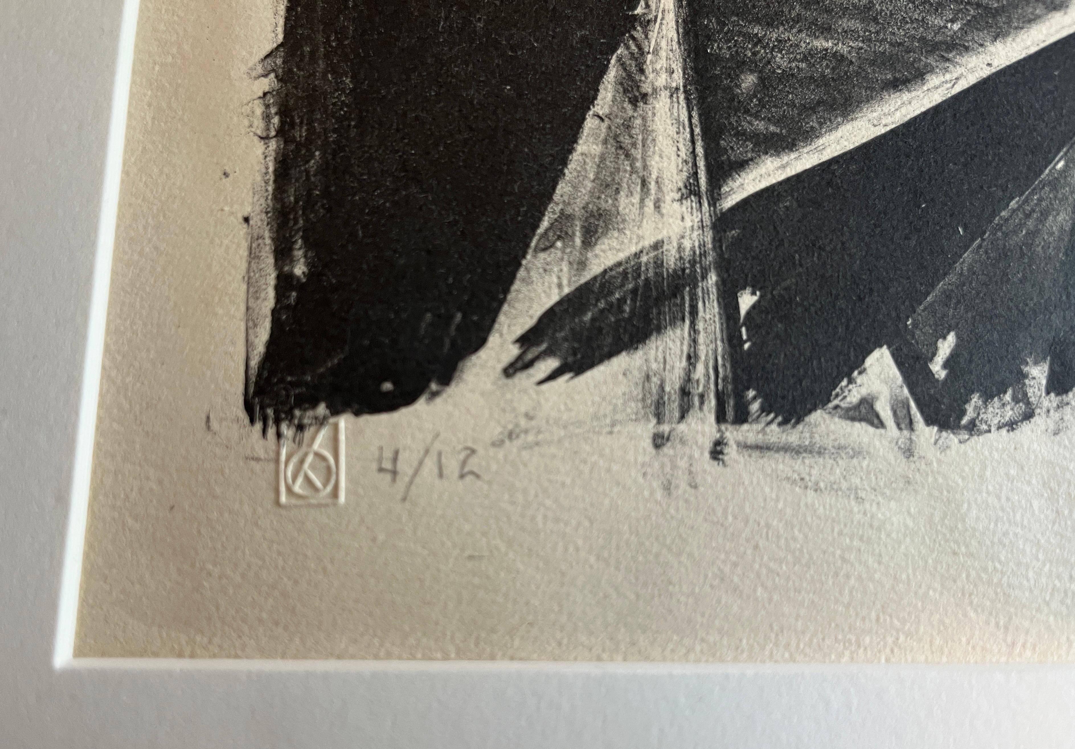 Untitled - Print by Hans Burkhardt