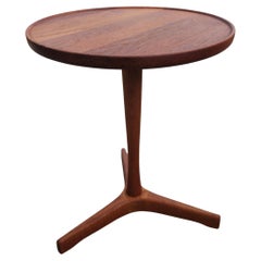 Mesa auxiliar de teca Hans C. Andersen para Artex Mid Century Modern