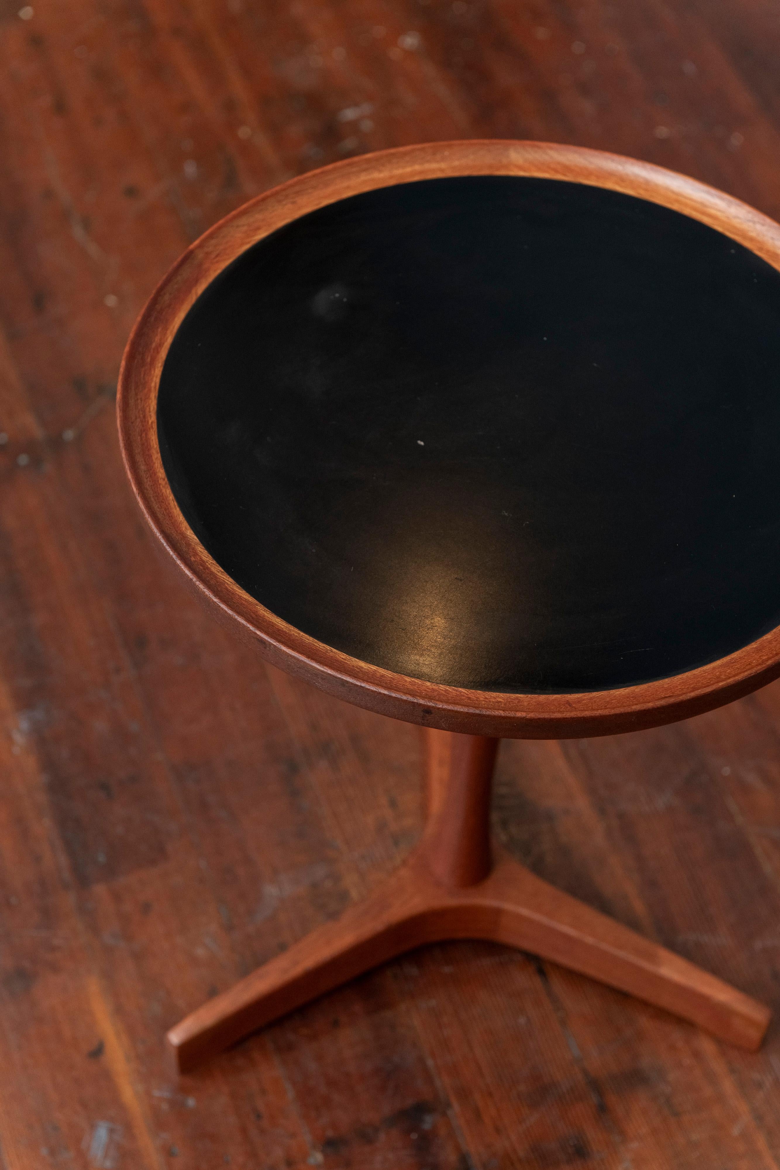 Hans C. Andersen Side Table for Artek In Fair Condition For Sale In San Francisco, CA