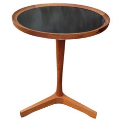 Table d'appoint danoise moderne en teck de Hans C. Andersen