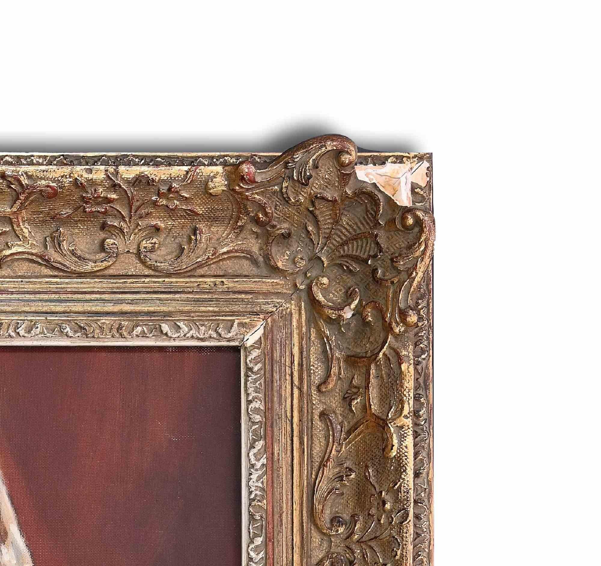 Ritratto di cavallo  - Dipinto di Hans Cortes - metà del XX secolo in vendita 3