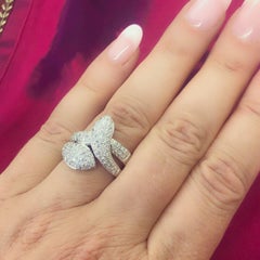 Hans D. Kreiger Diamond Snake Ring