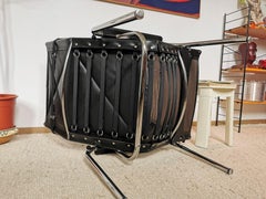 Hans Eichenberger Chair Strässle switzerland design loungechair Ottoman