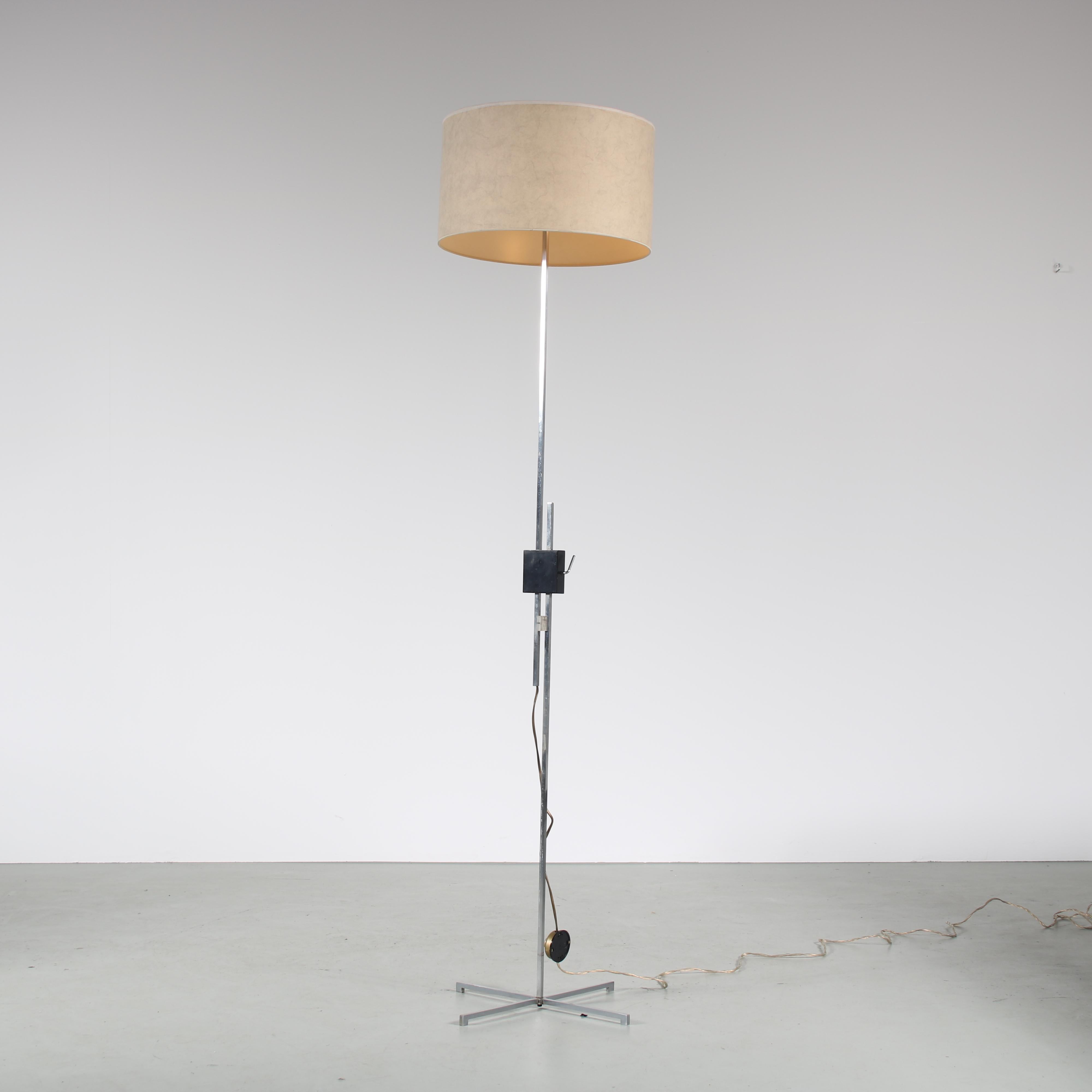Hans Eichenberger Floor Lamp for Keller Metalbau, Germany, 1950 For Sale 5