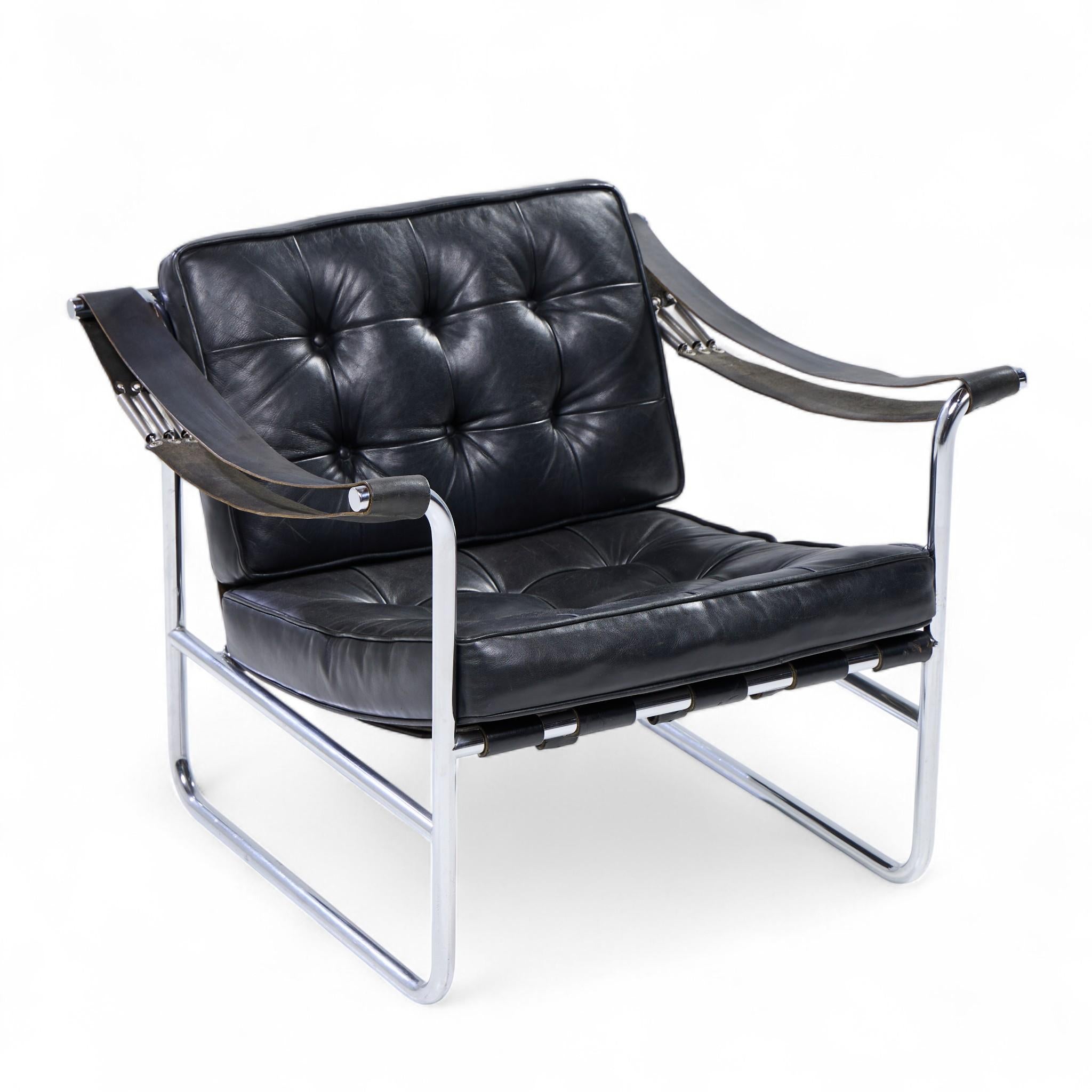Hans Eichenberger for De Sede Model HE 113 Mid Century Lounge Chairs - Pair en vente 5