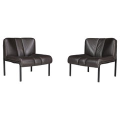Hans Eichenberger for Girsberger ‘Eurochairs’ in Leather, Switserland, 1970s