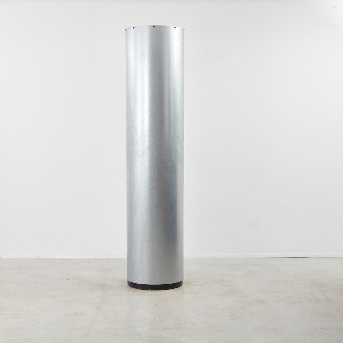 Hans Eichenberger Galvanised Steel Amor Pillar Box Cupboard for Wogg Switzerland For Sale 5