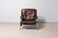 Hans Eichenberger Kangaroo Armchair, 1970s for DeSede Collection 'Swiss Design'