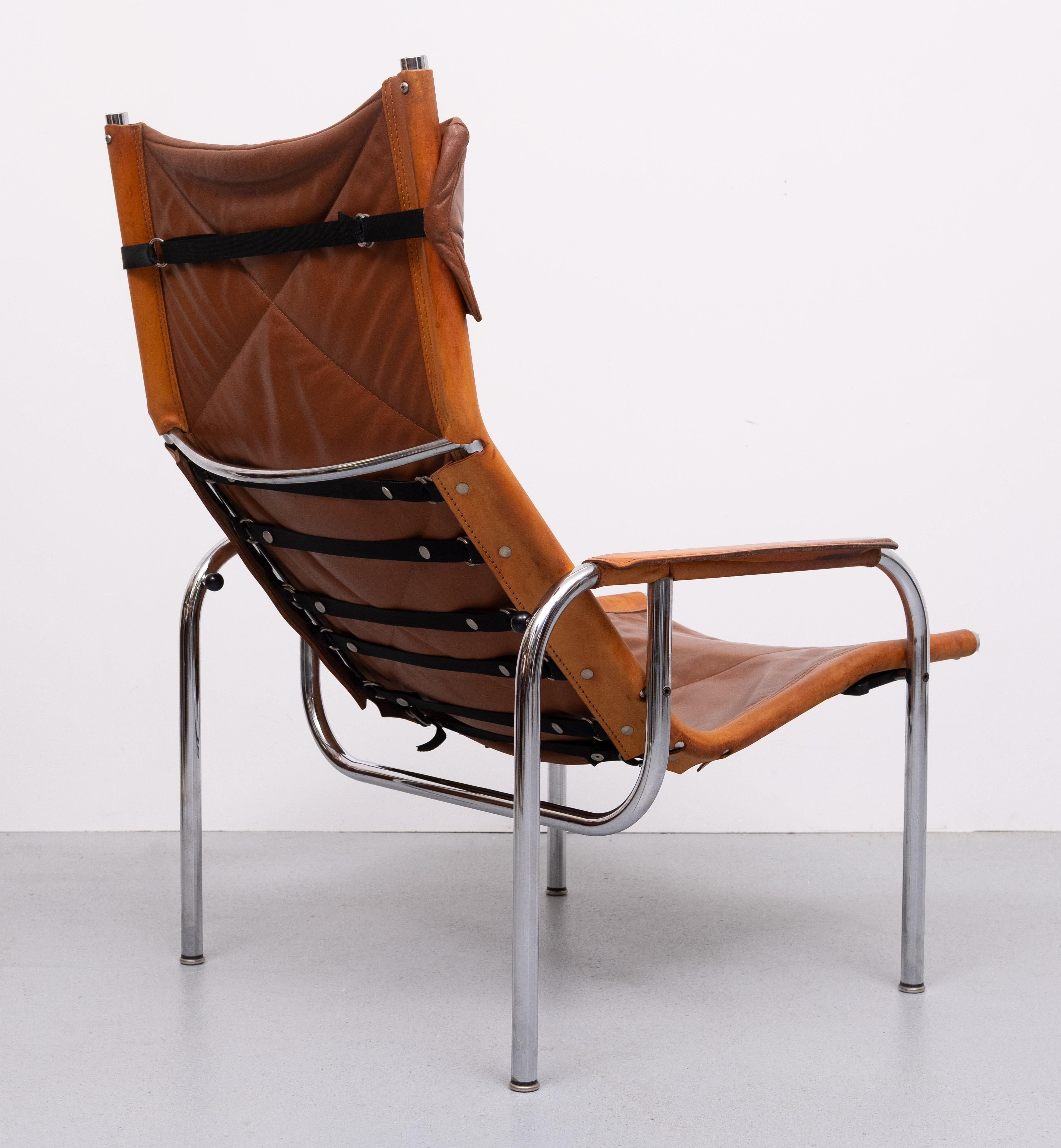 Fine XX secolo Hans Eichenberger Sedia da salotto per Strases Svizzera 1970er in vendita