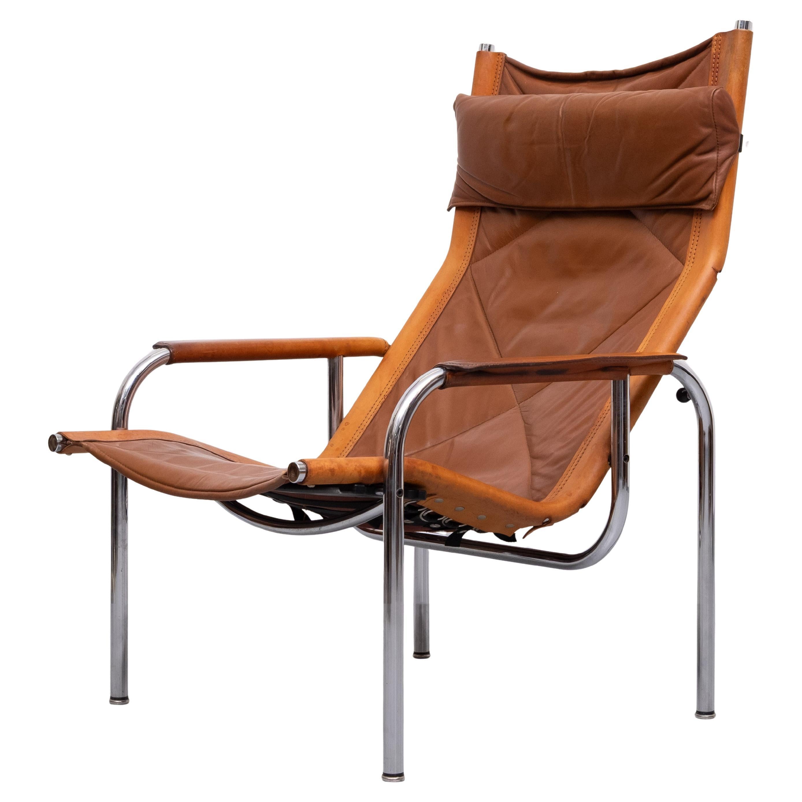 Hans Eichenberger Sedia da salotto per Strases Svizzera 1970er in vendita