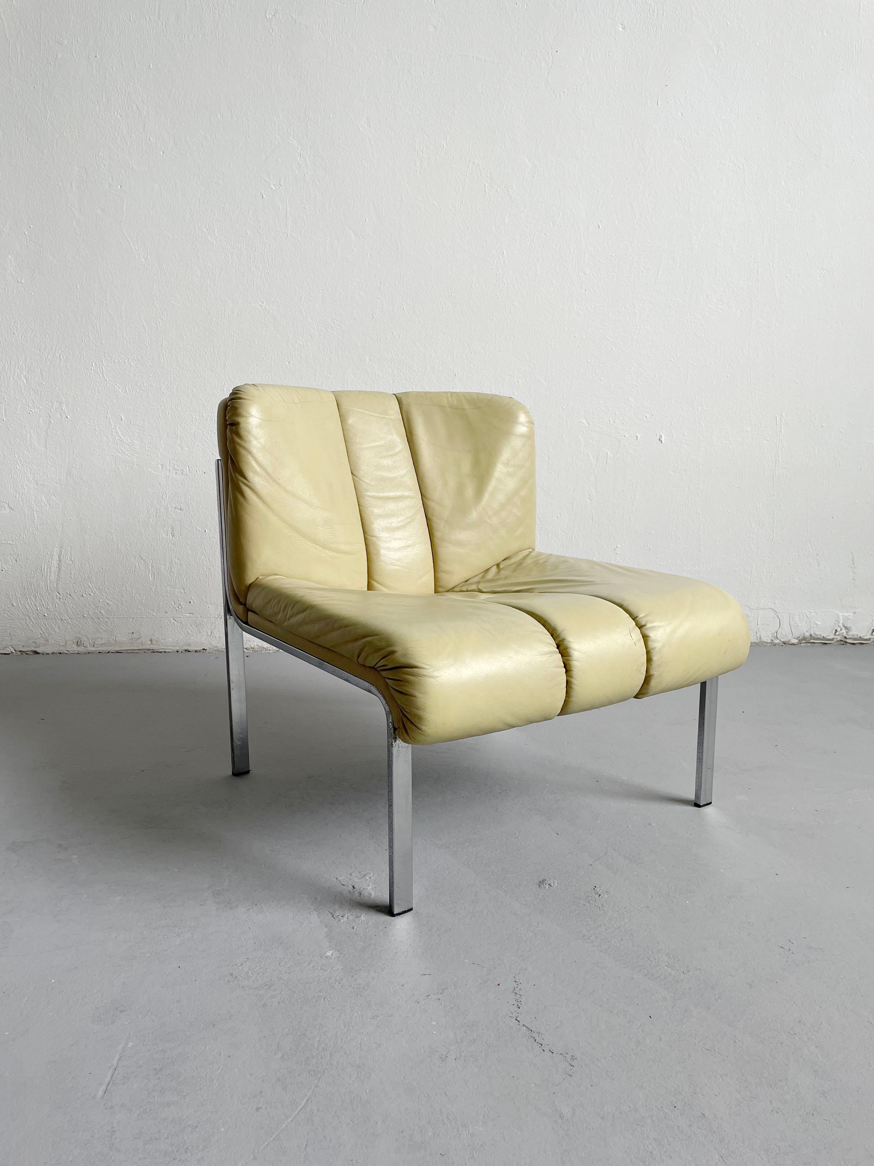 Hans Eichenberger Lounge Chair Model 1200 for Girsberger Eurochair, Set of 2 4