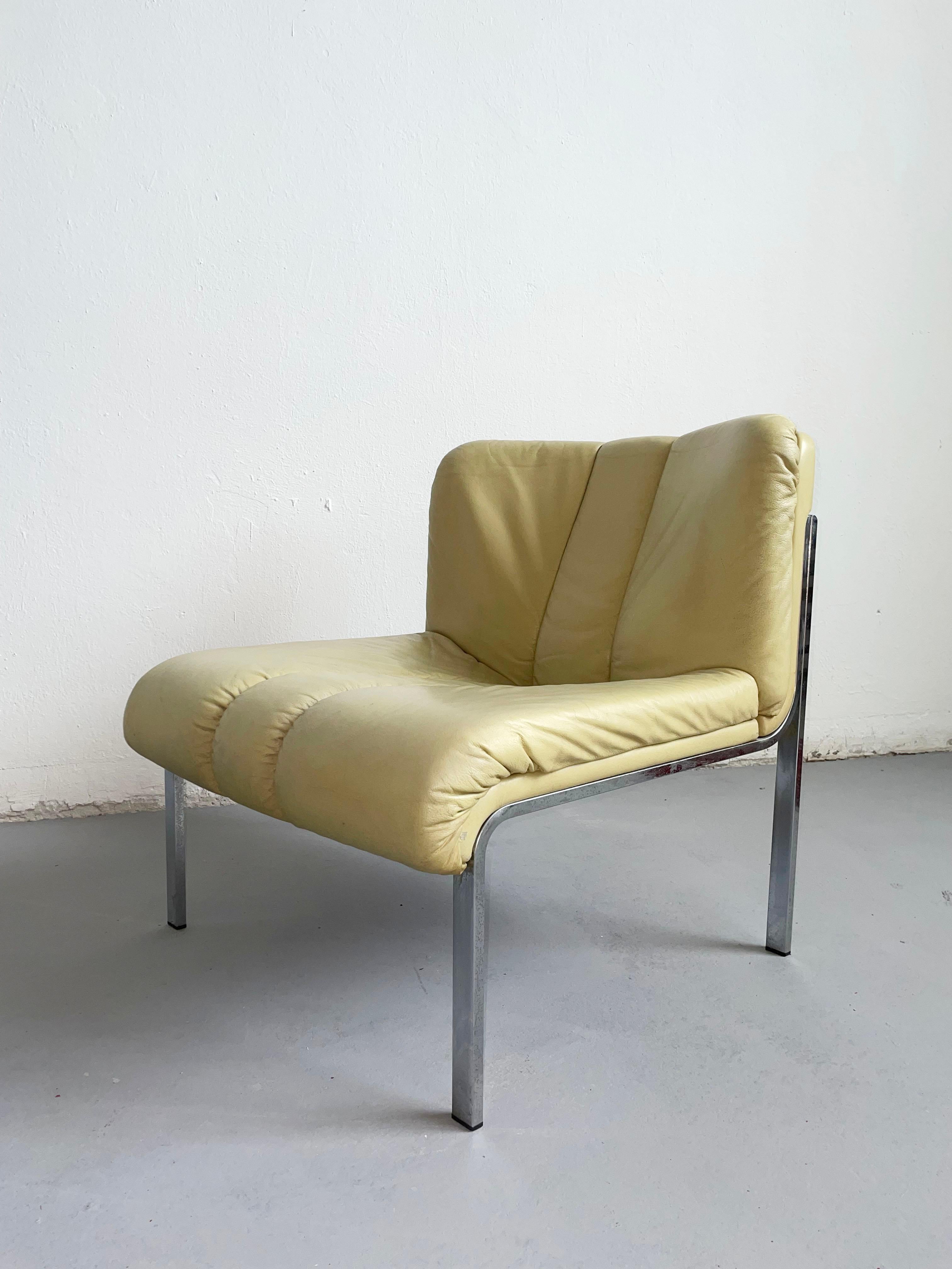 Hans Eichenberger Lounge Chair Model 1200 for Girsberger Eurochair, Set of 2 6