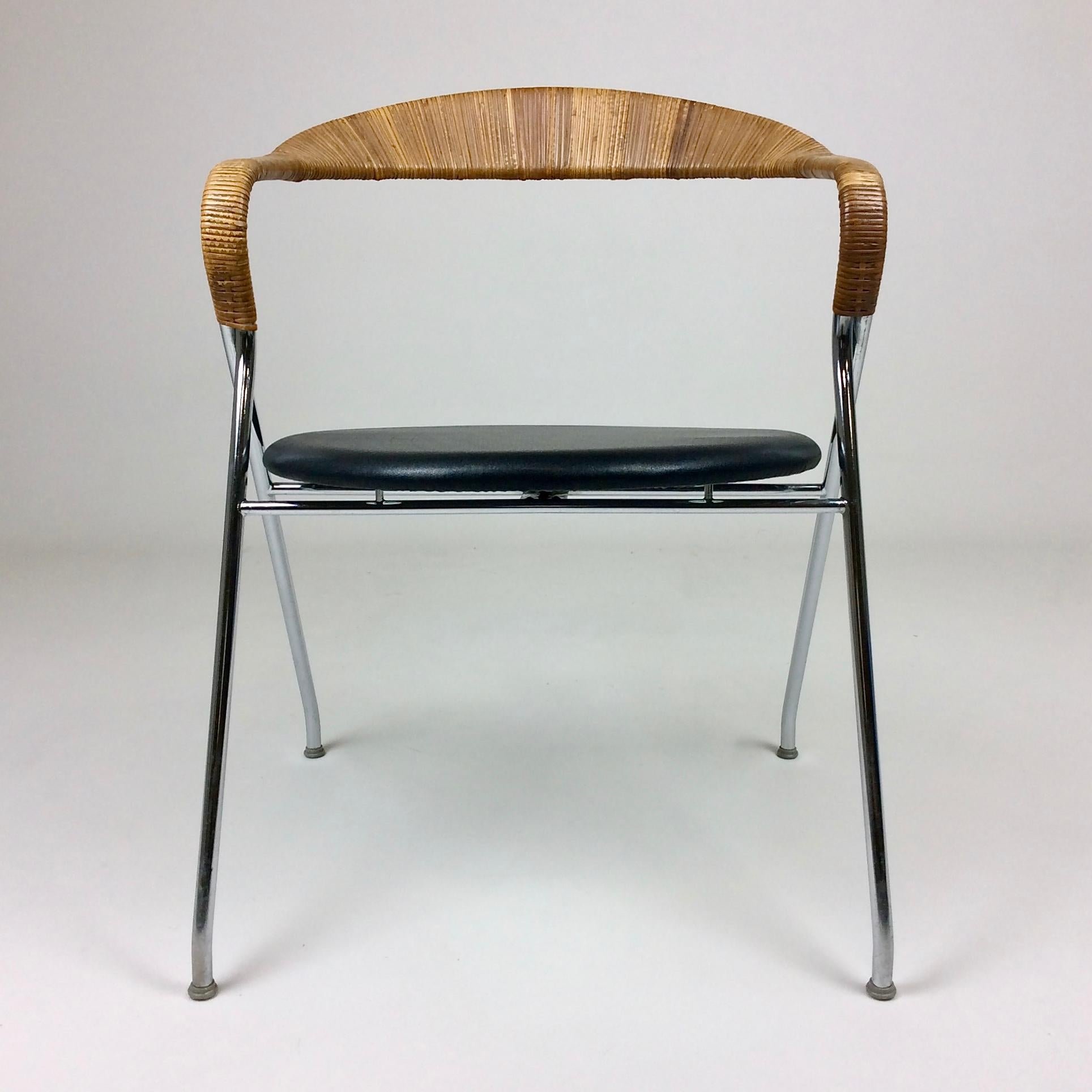 Hans Eichenberger Saffa HE-103 Chair for Dietiker, 1955, Switzerland 3