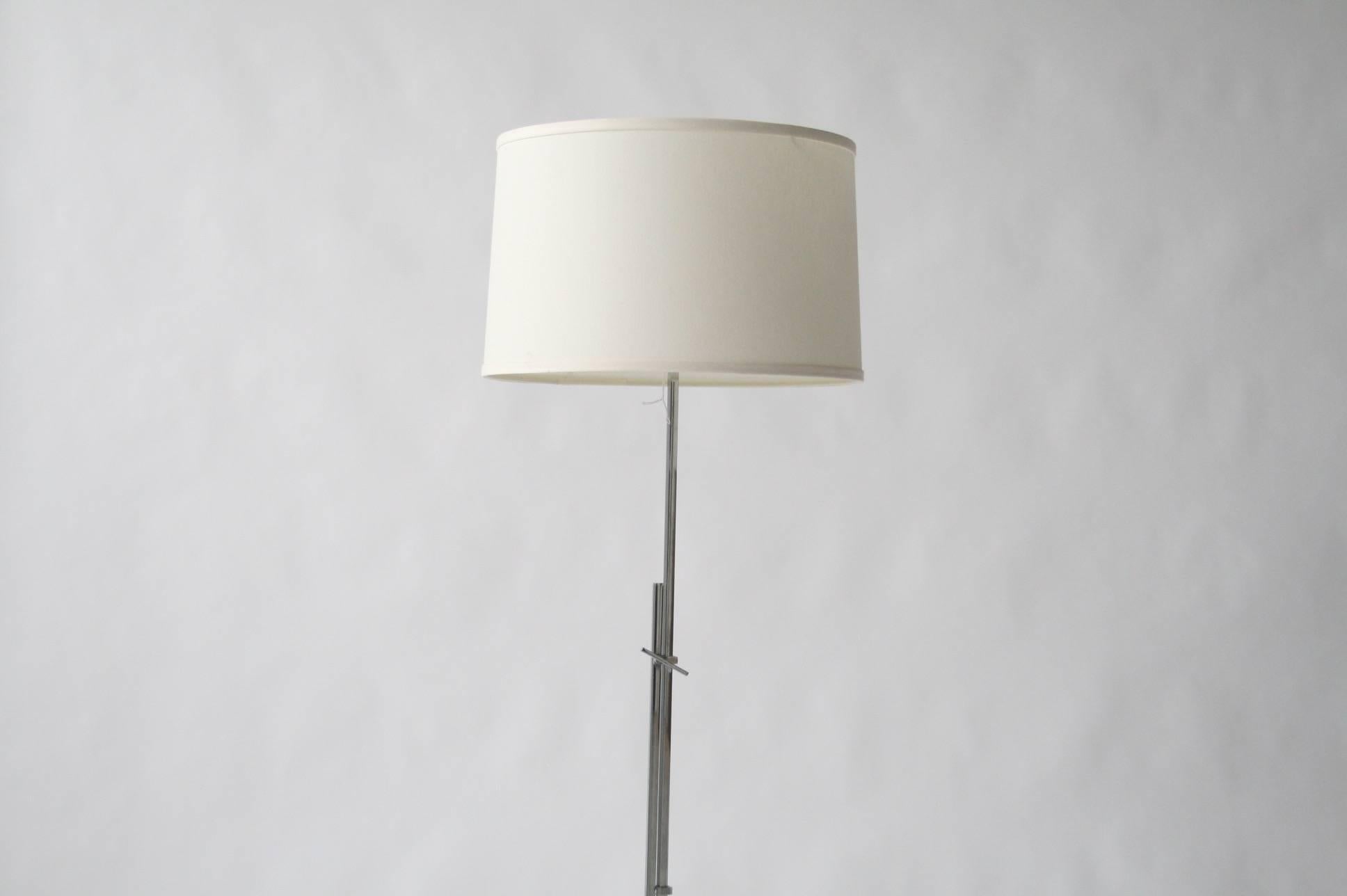 Mid-Century Modern Hans Eichenberger Swiss Adjustable Floor Lamp